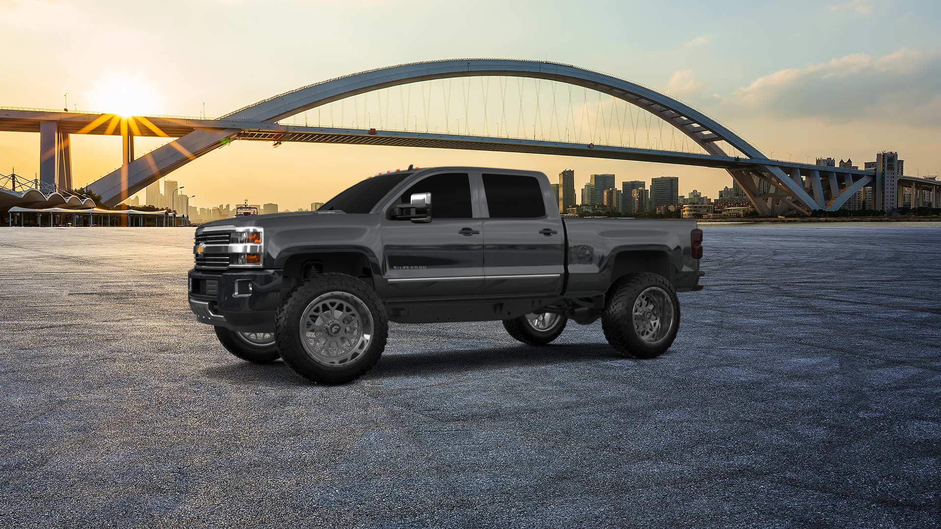 Chevrolet Silverado 2500 4 Door pickup truck 2015 tuning