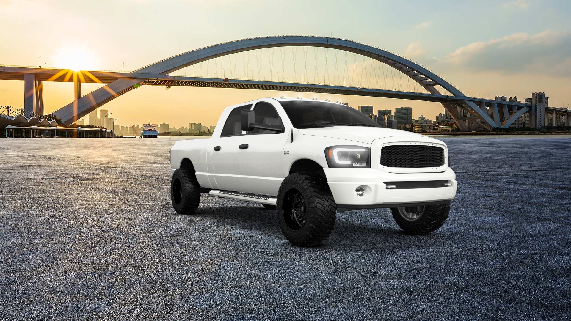 Dodge Ram 2500 4 Door pickup truck 2007 tuning