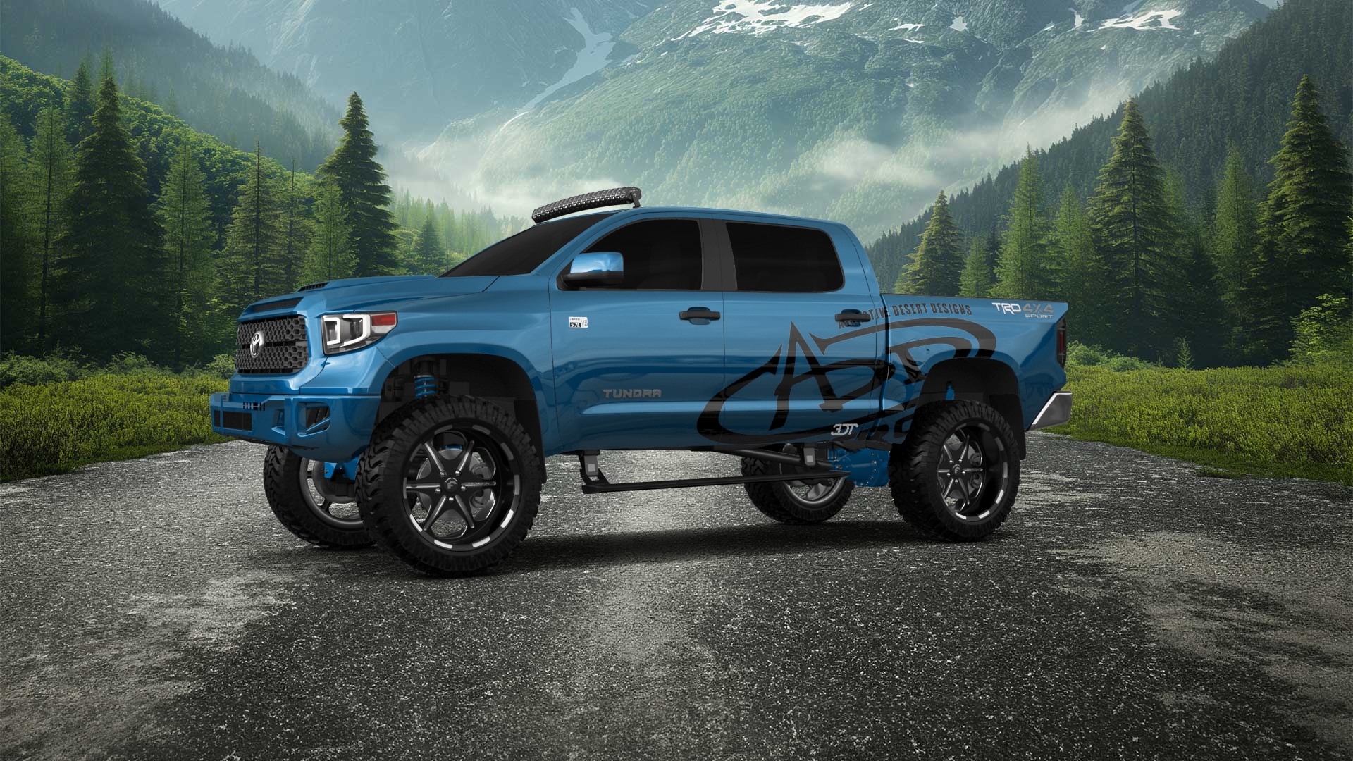Toyota Tundra 4 Door pickup truck 2018 tuning