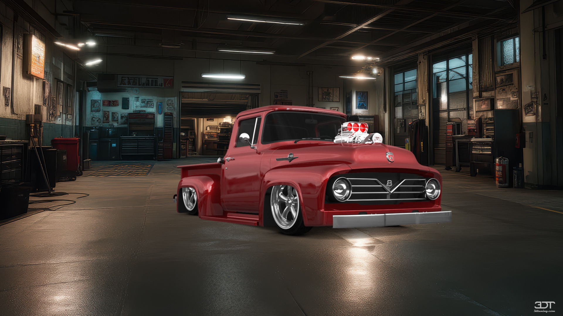 Ford F-100 2 Door truck 1956 tuning