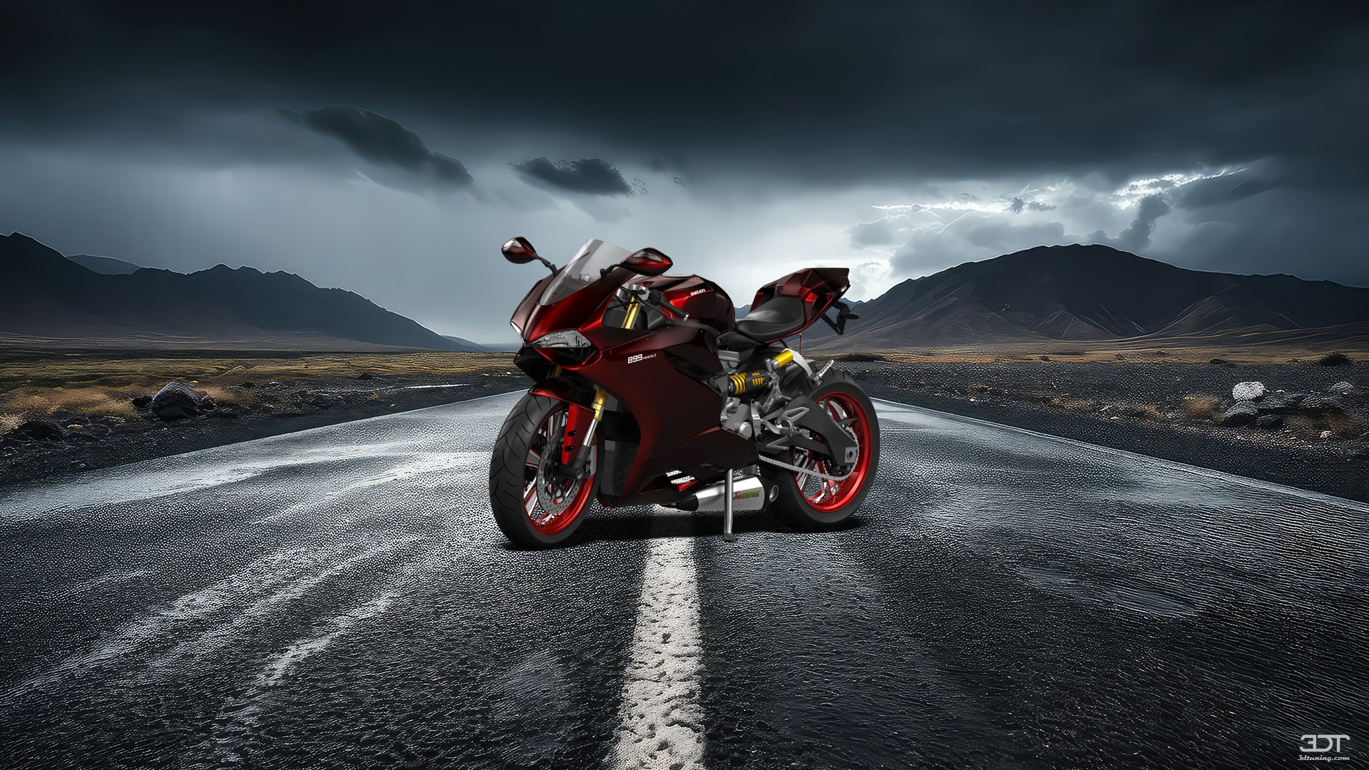 Ducati 899 Panigale Sport Bike 2015
