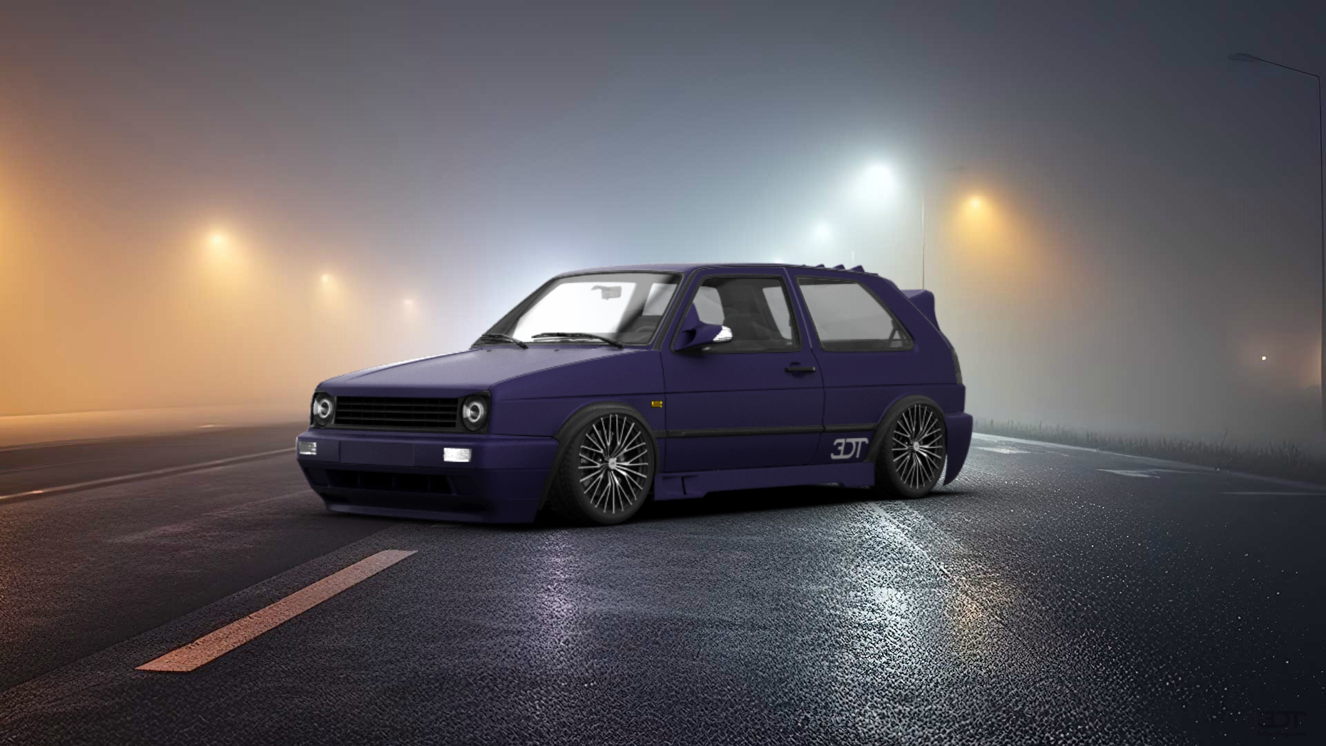 Volkswagen Golf 2 Gti 3 Door Hatchback 1990 tuning