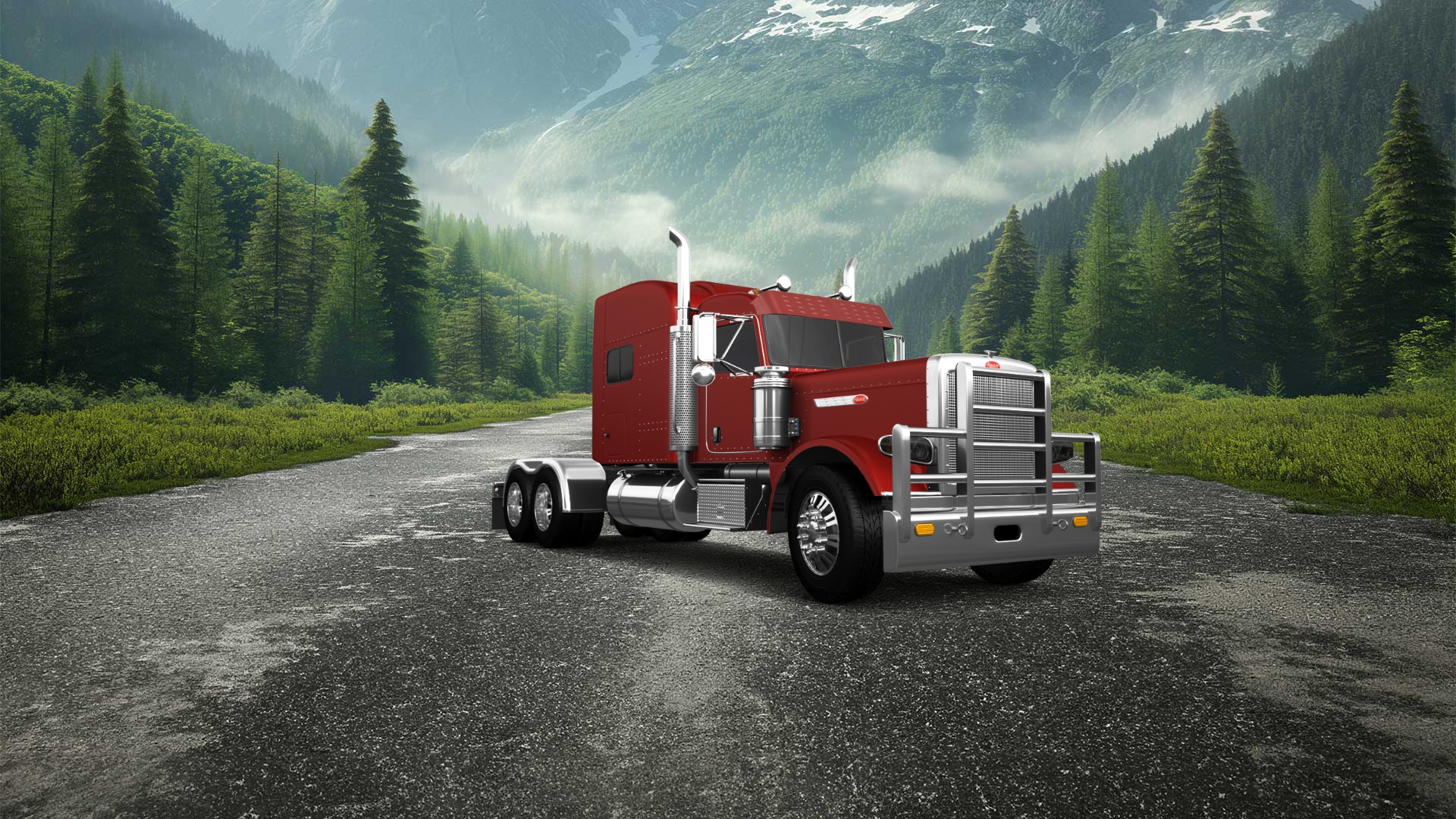 Peterbilt 389 Sleeper Cab Truck 2016