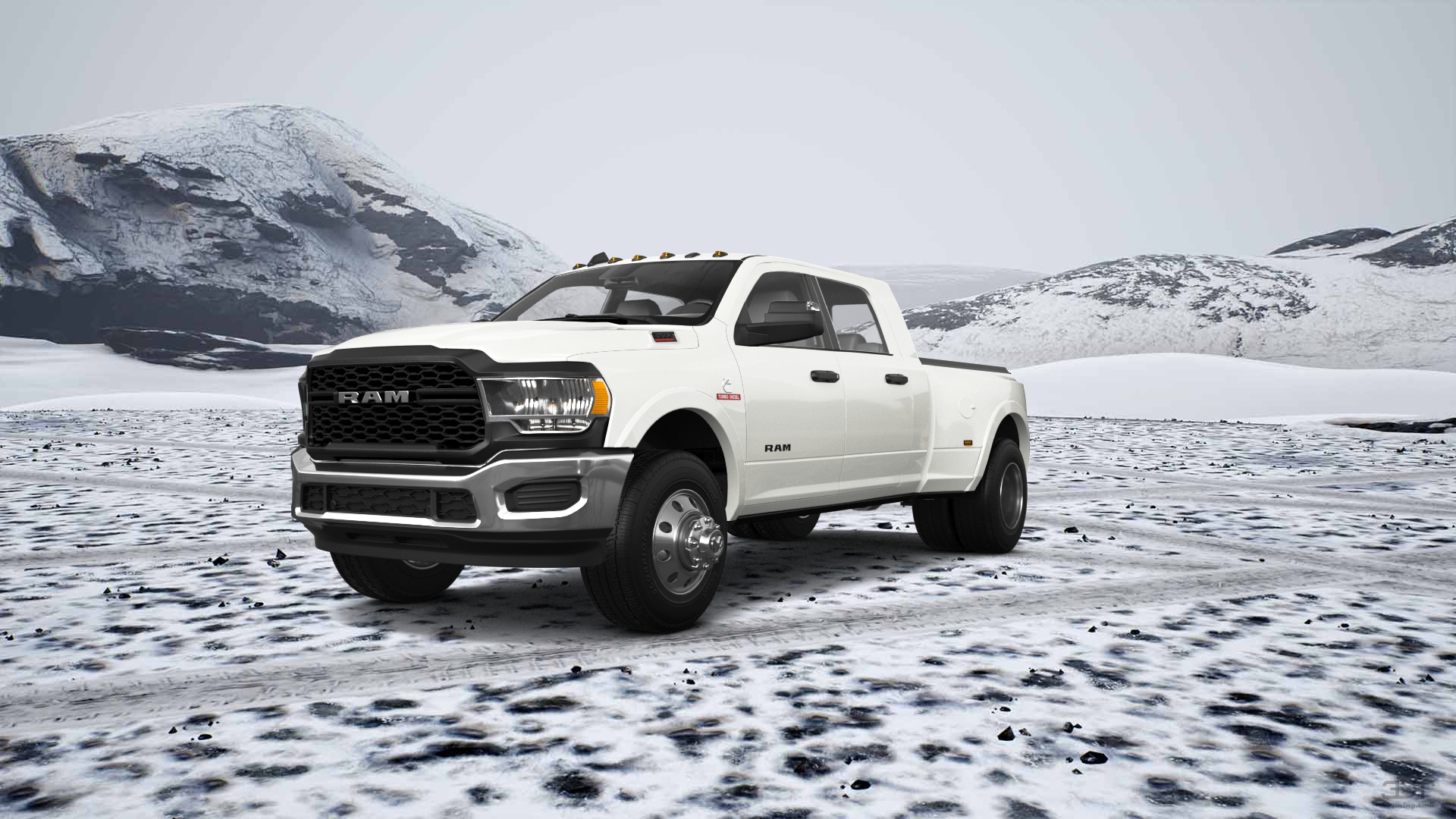 Dodge Ram 3500 4 Door pickup truck 2020