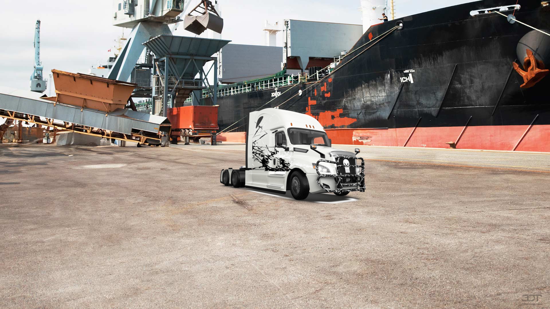 Freightliner Cascadia Sleeper Cab Truck 2018