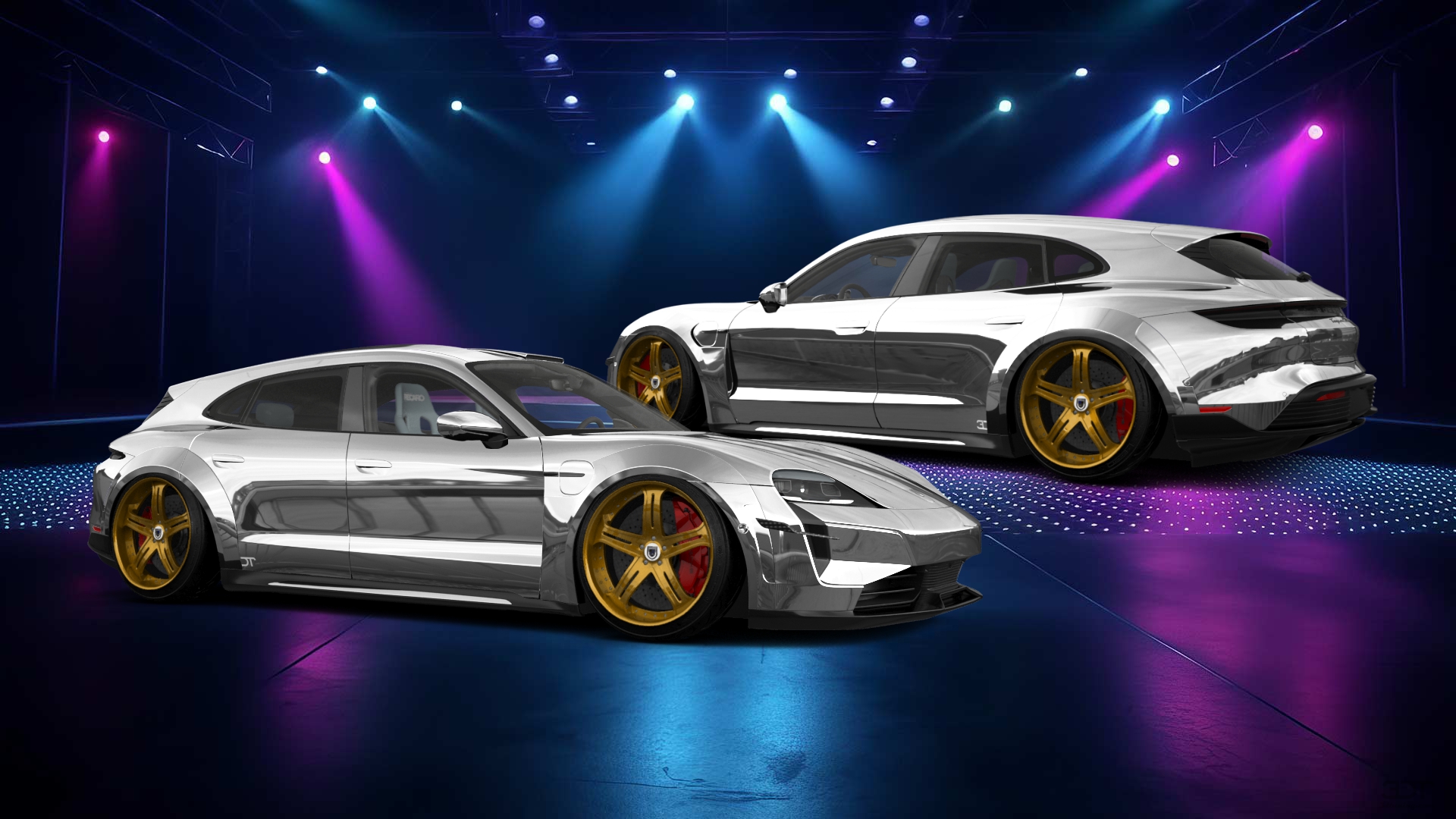 Porsche Taycan Sport Turismo Shooting Brake 2019 tuning