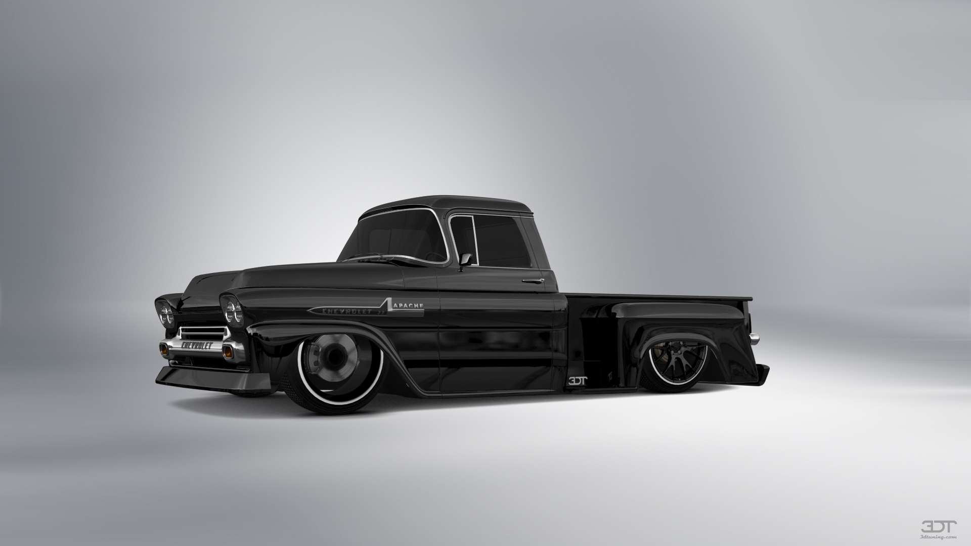 Chevrolet Apache Stepside 2 Door pickup truck 1959 tuning
