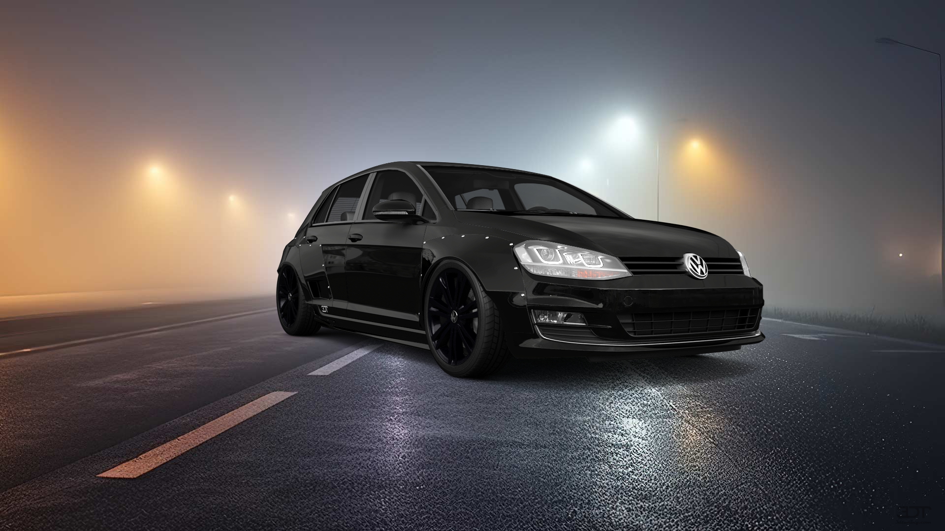 Volkswagen Golf 7 5 Door Hatchback 2013 tuning