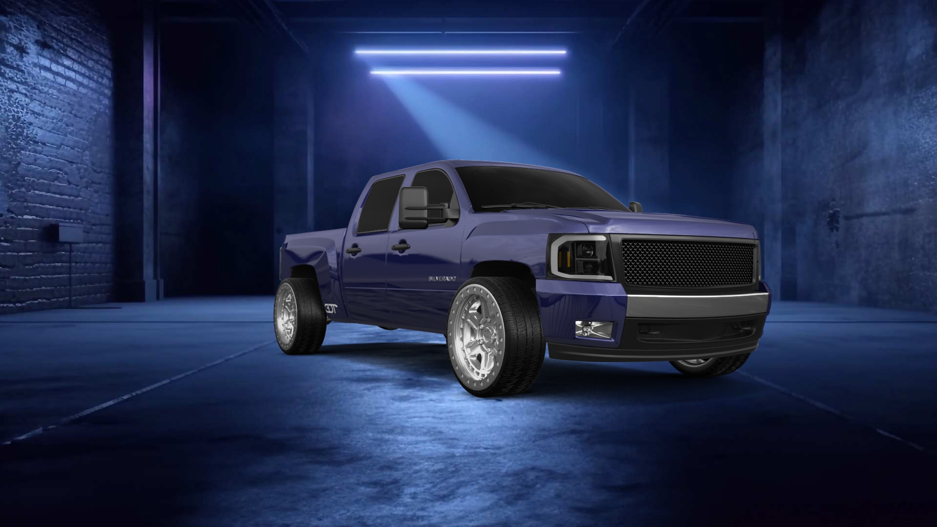 Chevrolet Silverado 1500 Crew Cab 4 Door pickup truck 2007