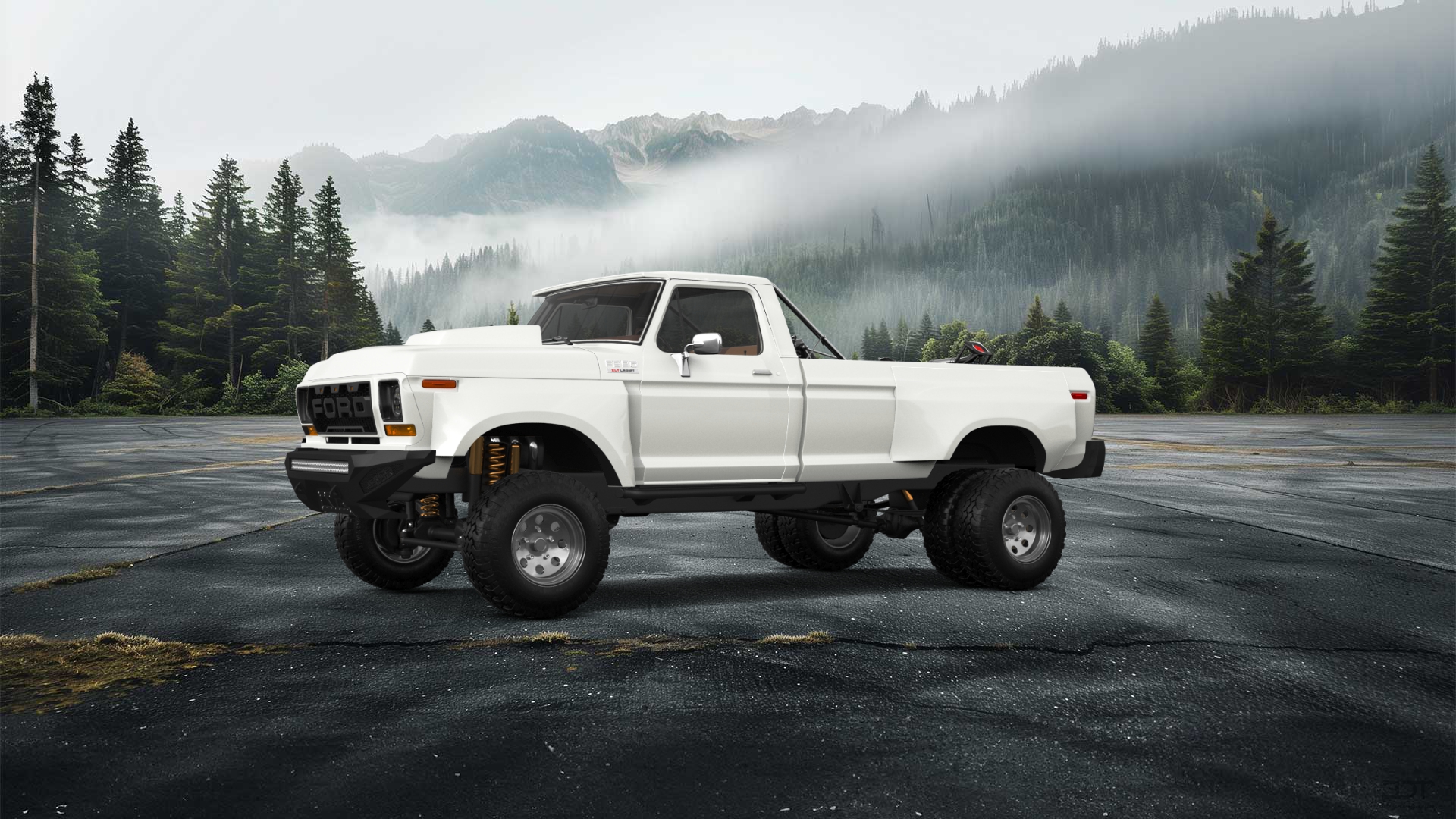 Ford F-350 Dually Regular Cab 2 Door pickup truck 1978
