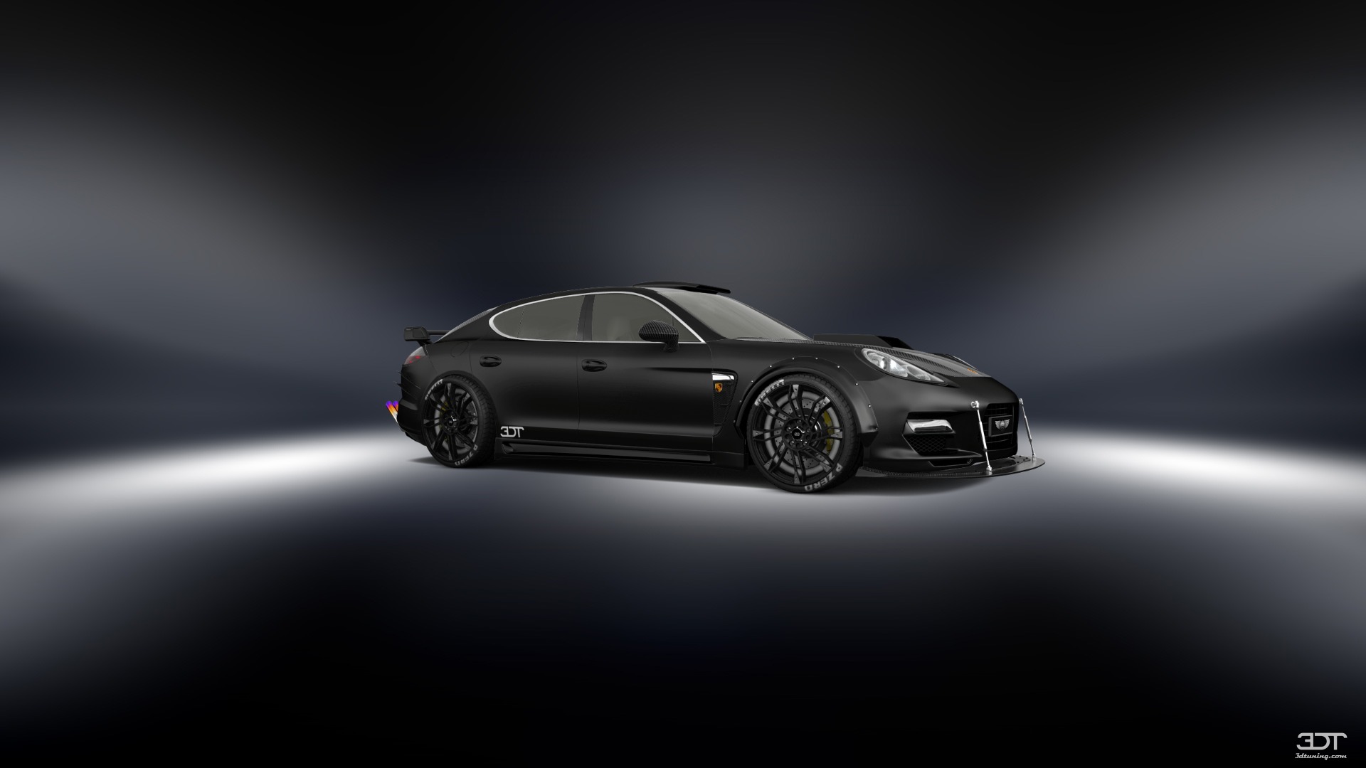 Porsche Panamera 4 door fastback saloon 2011 tuning