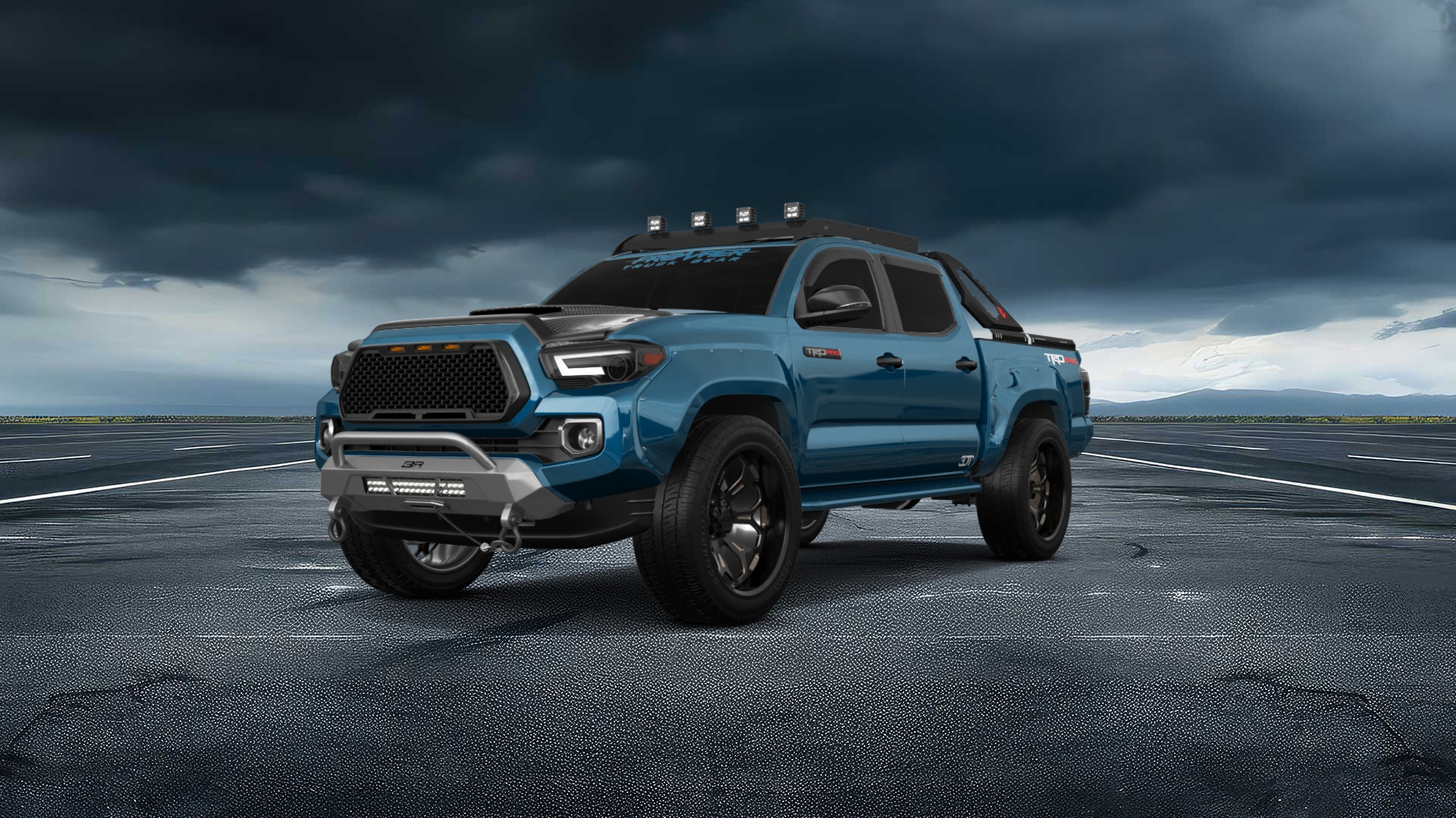 Toyota Tacoma 4 Door pickup truck 2018 tuning