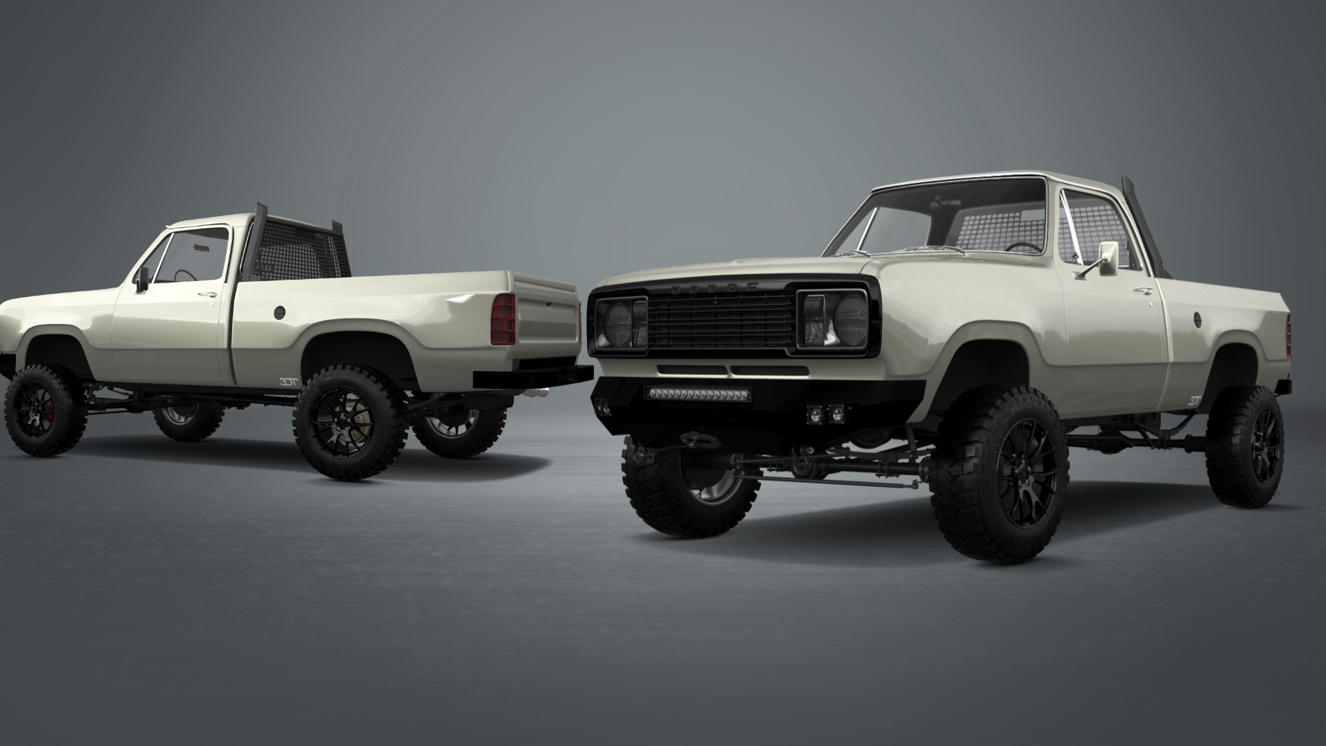Dodge Power Wagon W200 2 Door pickup truck 1977