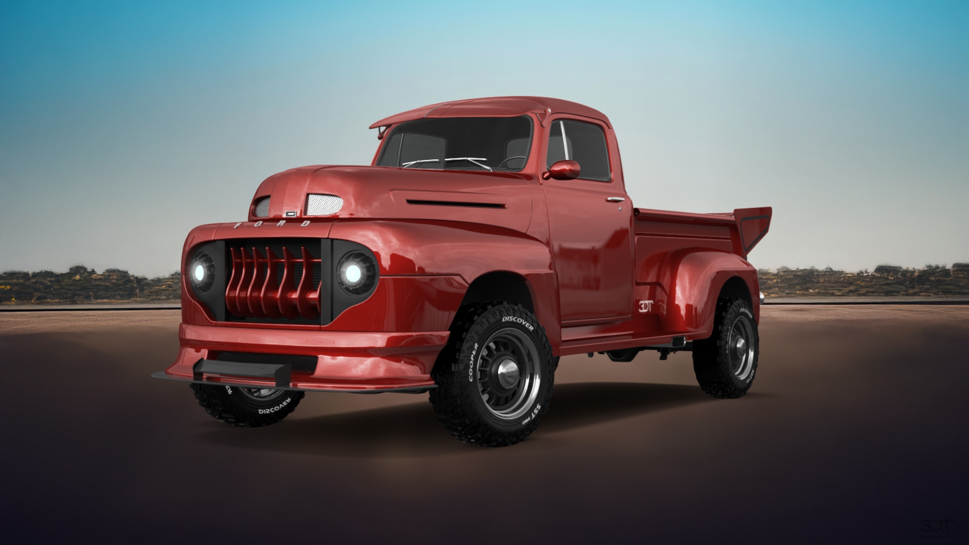 Ford F1 2 Door pickup truck 1949 tuning