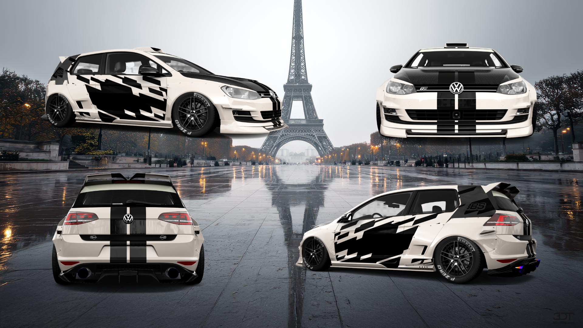 Volkswagen Golf 7 3 Door Hatchback 2013 tuning