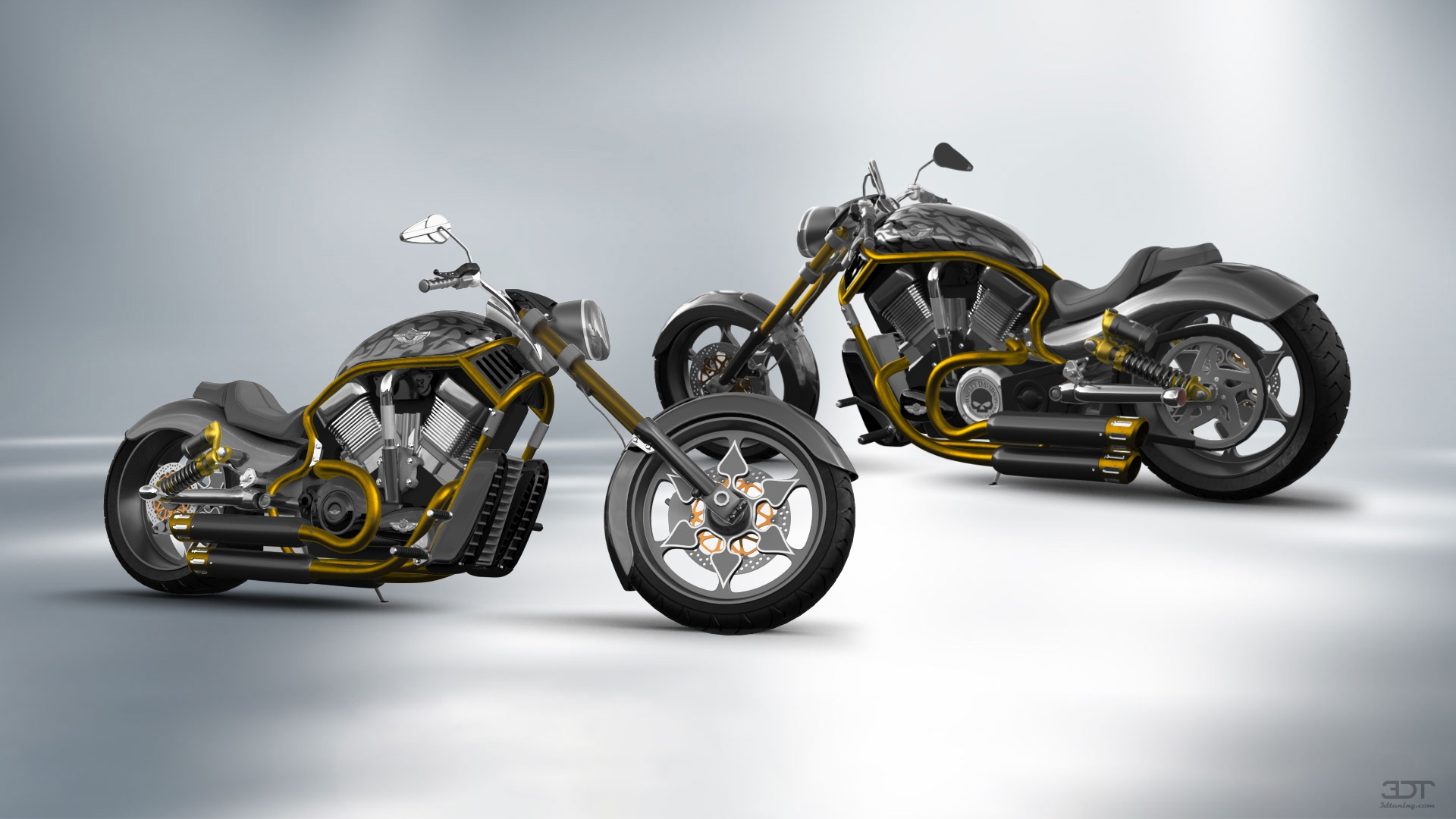 Harley-Davidson Custom Chopper Cruiser 2011
