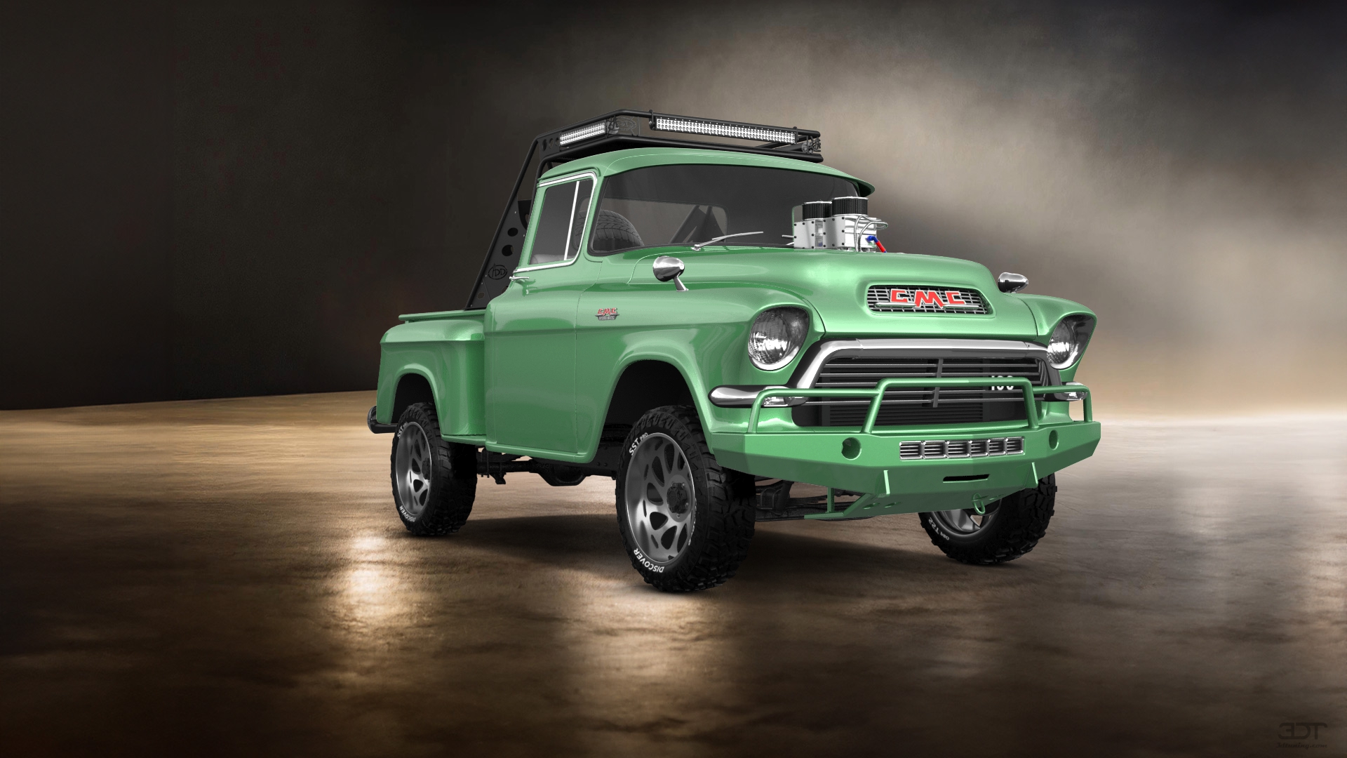 GMC 100 Stepside 2 Door pickup truck 1957