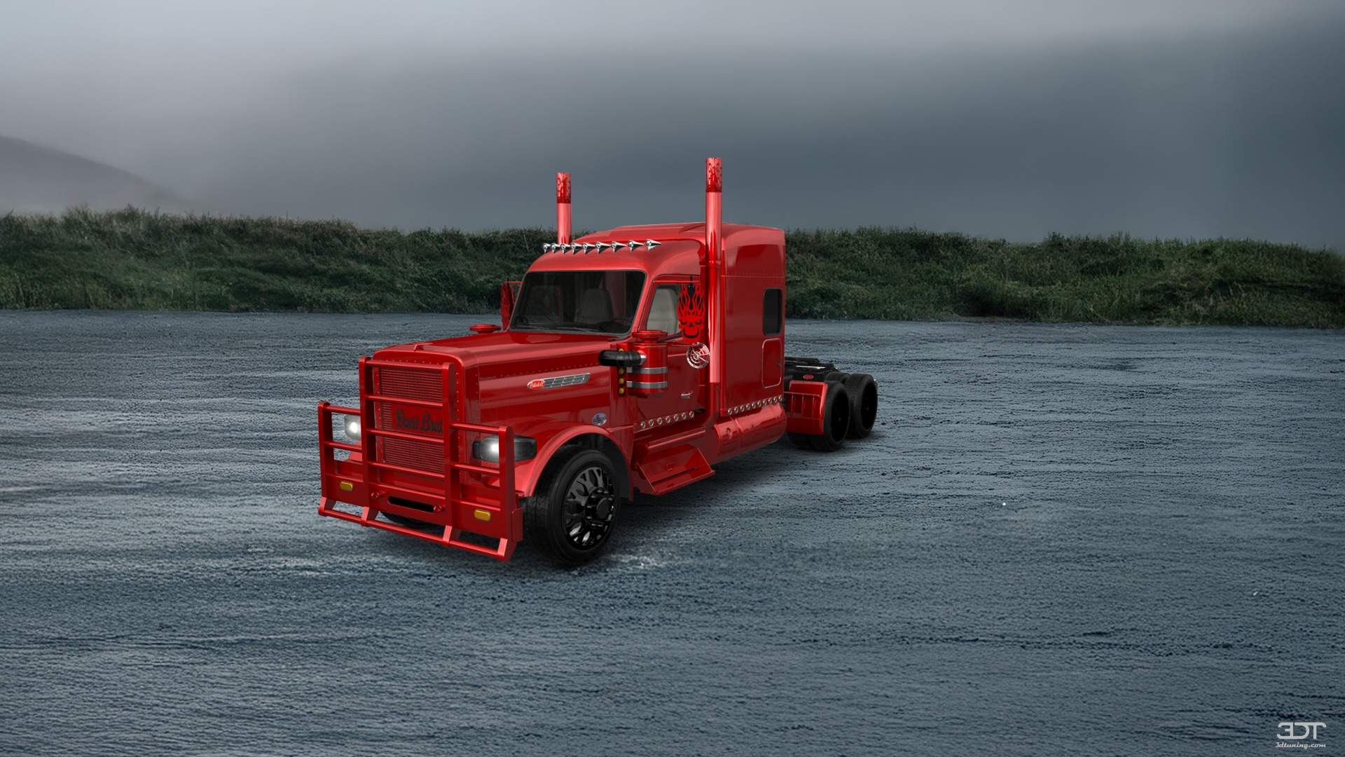 Peterbilt 589 Sleeper Cab Truck 2024 tuning