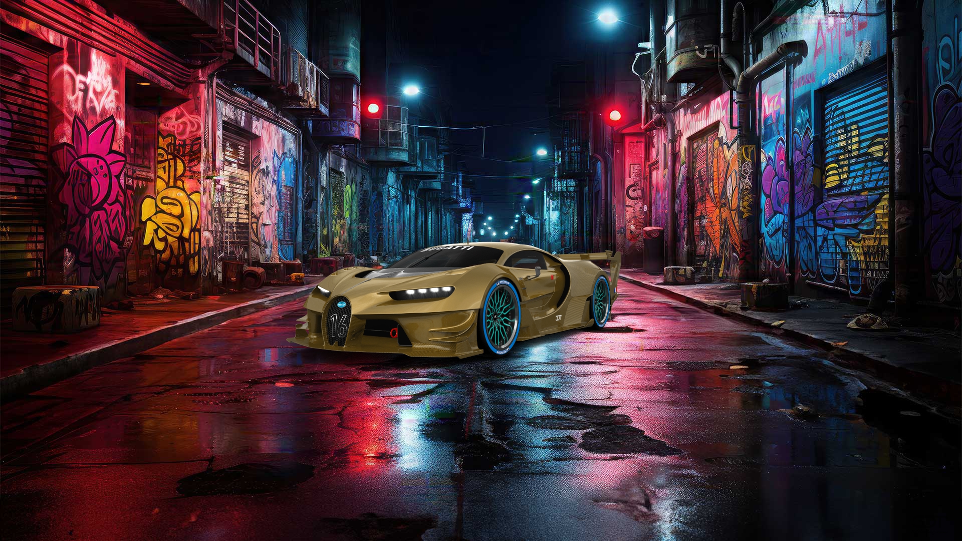 Bugatti Vision GT Supercar 2015