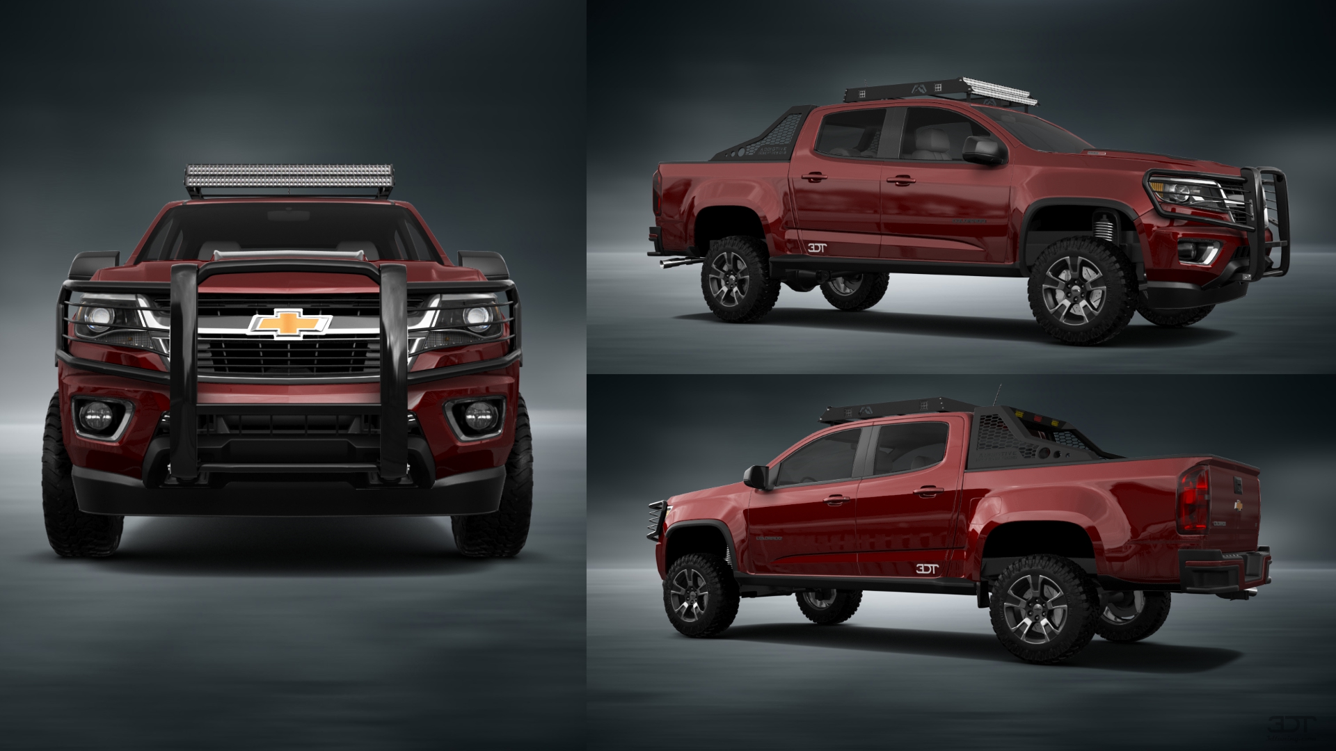 Chevrolet Colorado Crew Cab 4 Door pickup truck 2015 tuning
