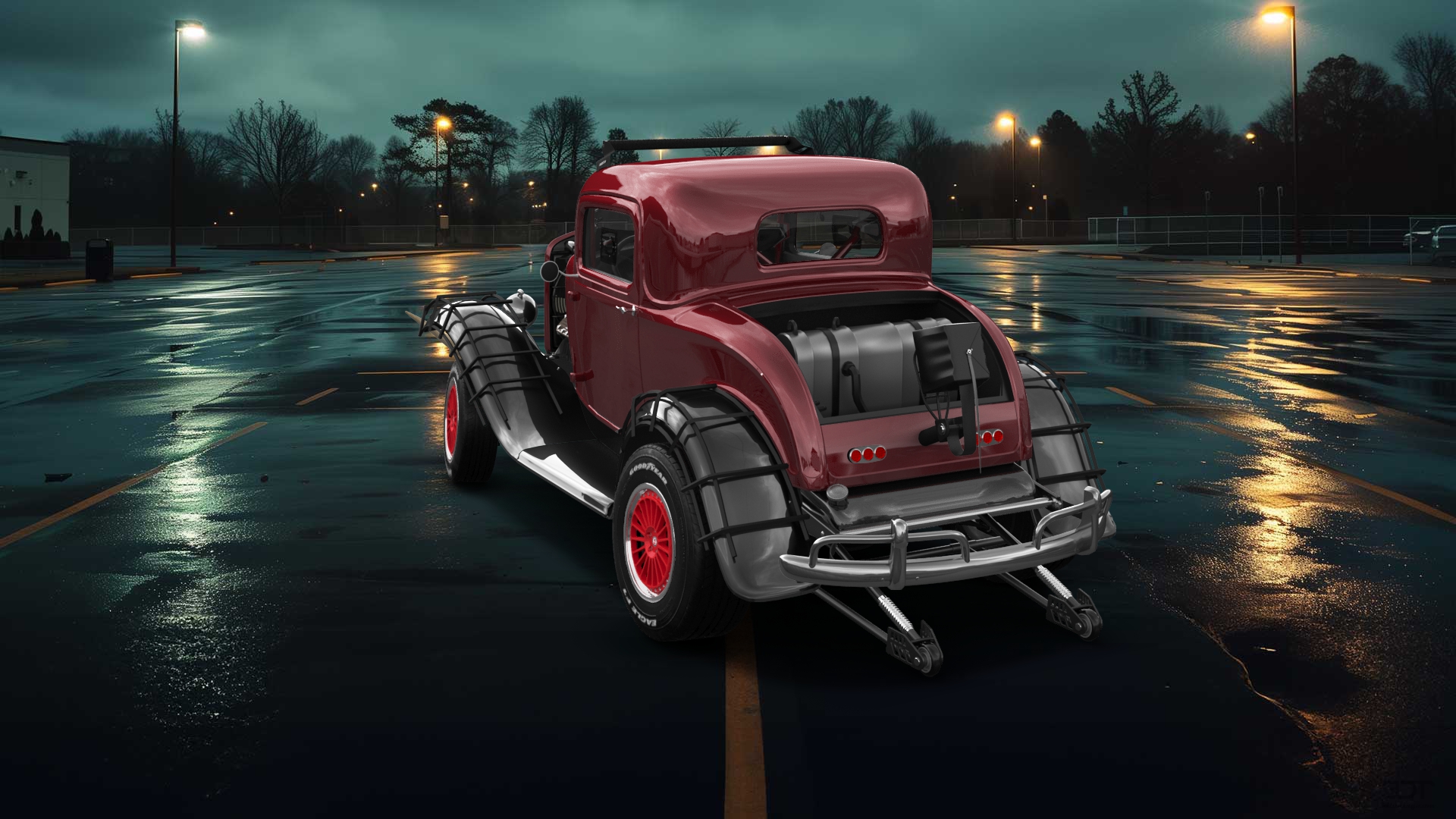 Ford Model B Deluxe 2 Door Coupe 1932
