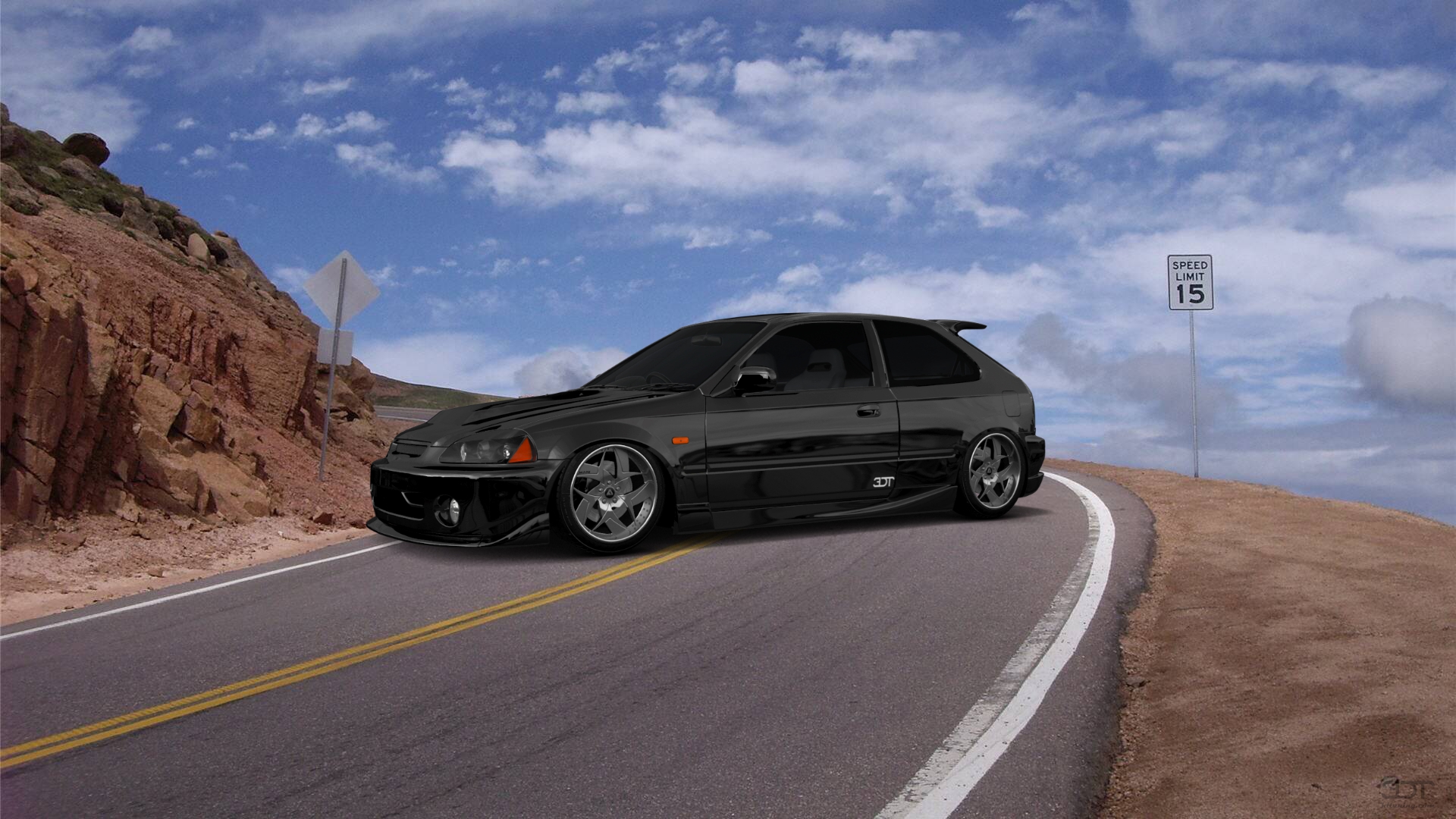 Honda Civic 3 Door Hatchback 1997 tuning