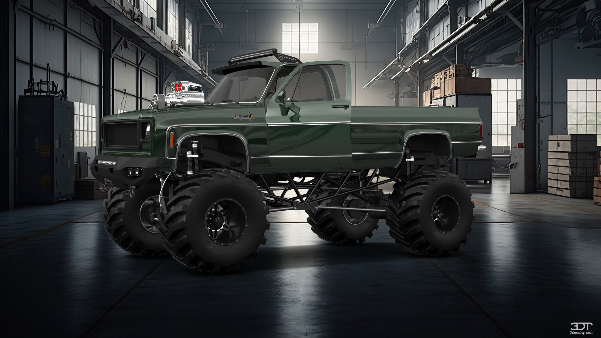 Chevrolet Silverado C-10 2 Door pickup truck 1973 tuning