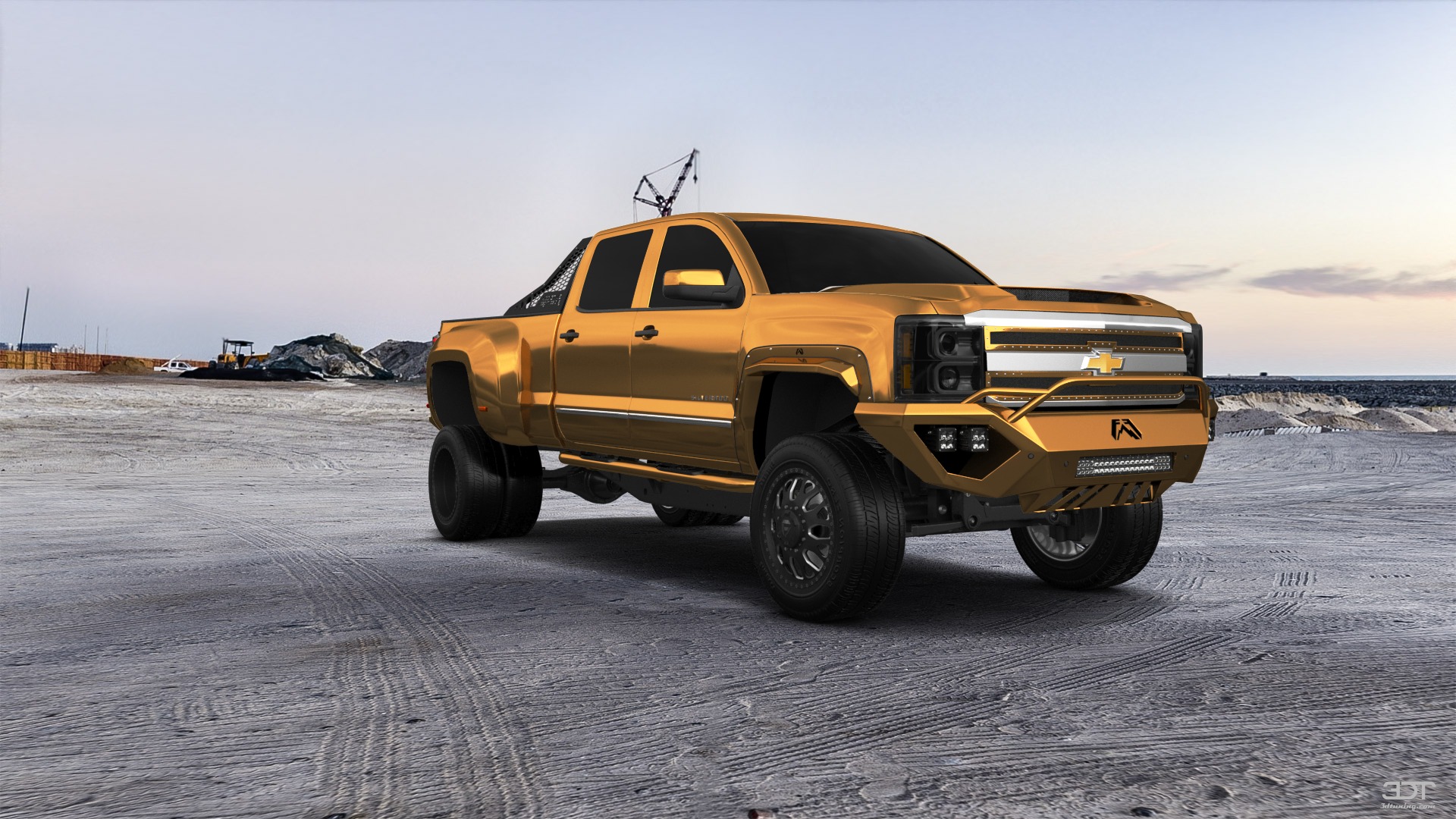 Chevrolet Silverado 3500 4 Door pickup truck 2015
