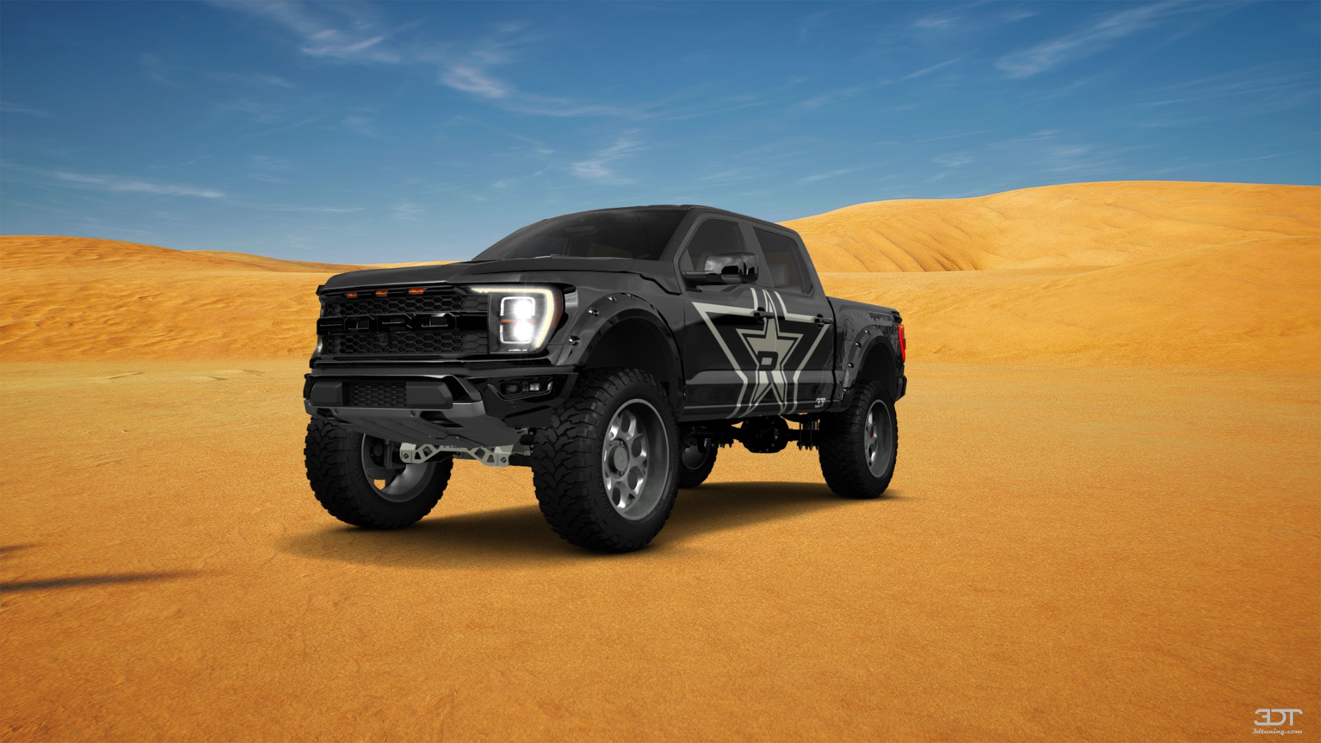 Ford F-150 Raptor 4 Door pickup truck 2021 tuning