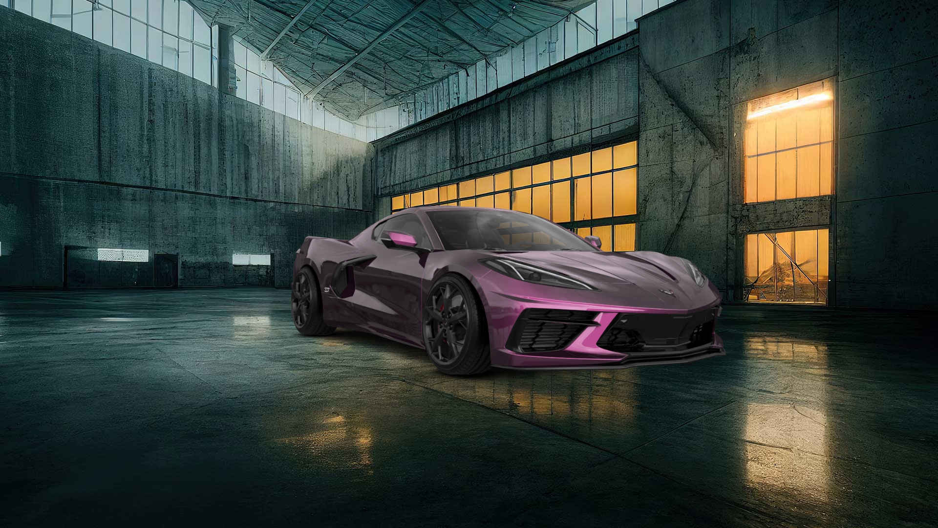 Chevrolet Corvette 2 door targa top 2020 Images