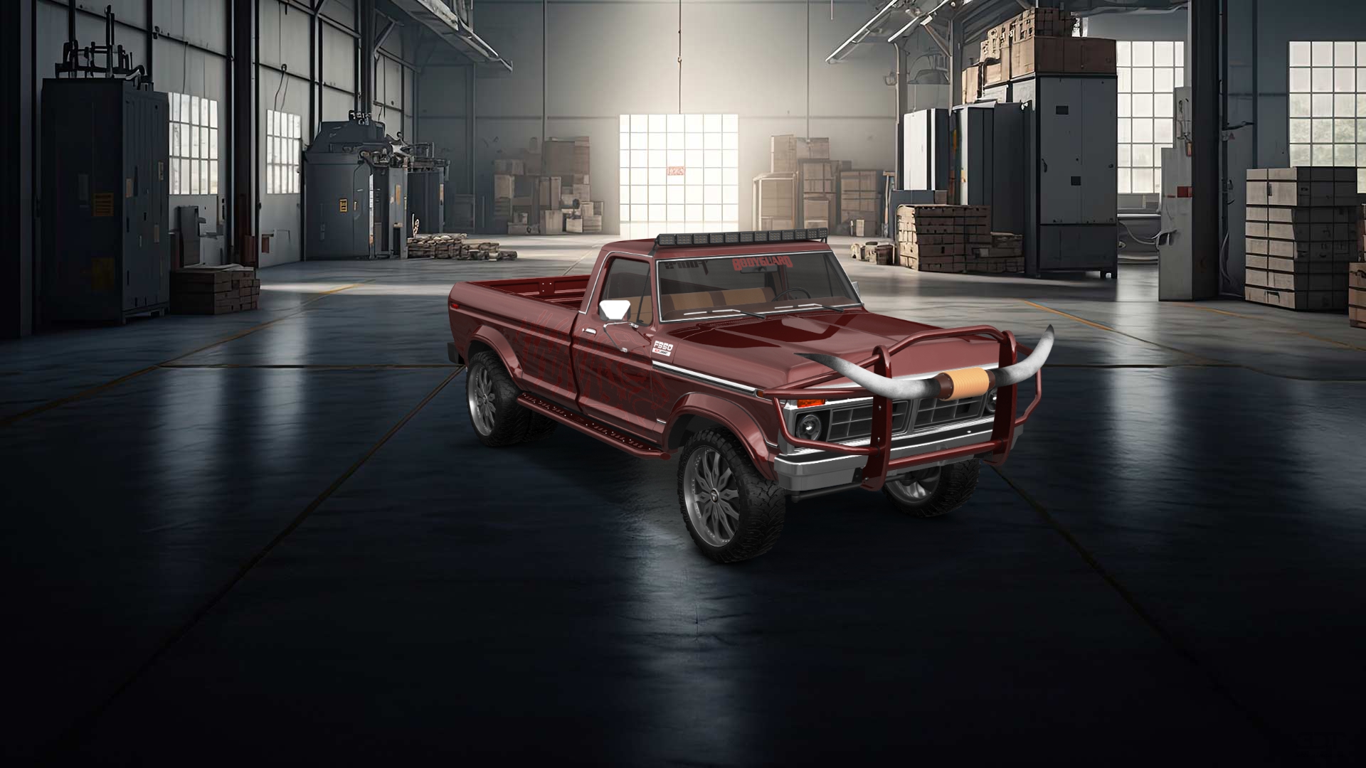 Ford F-350 Dually 2 Door pickup truck 1974