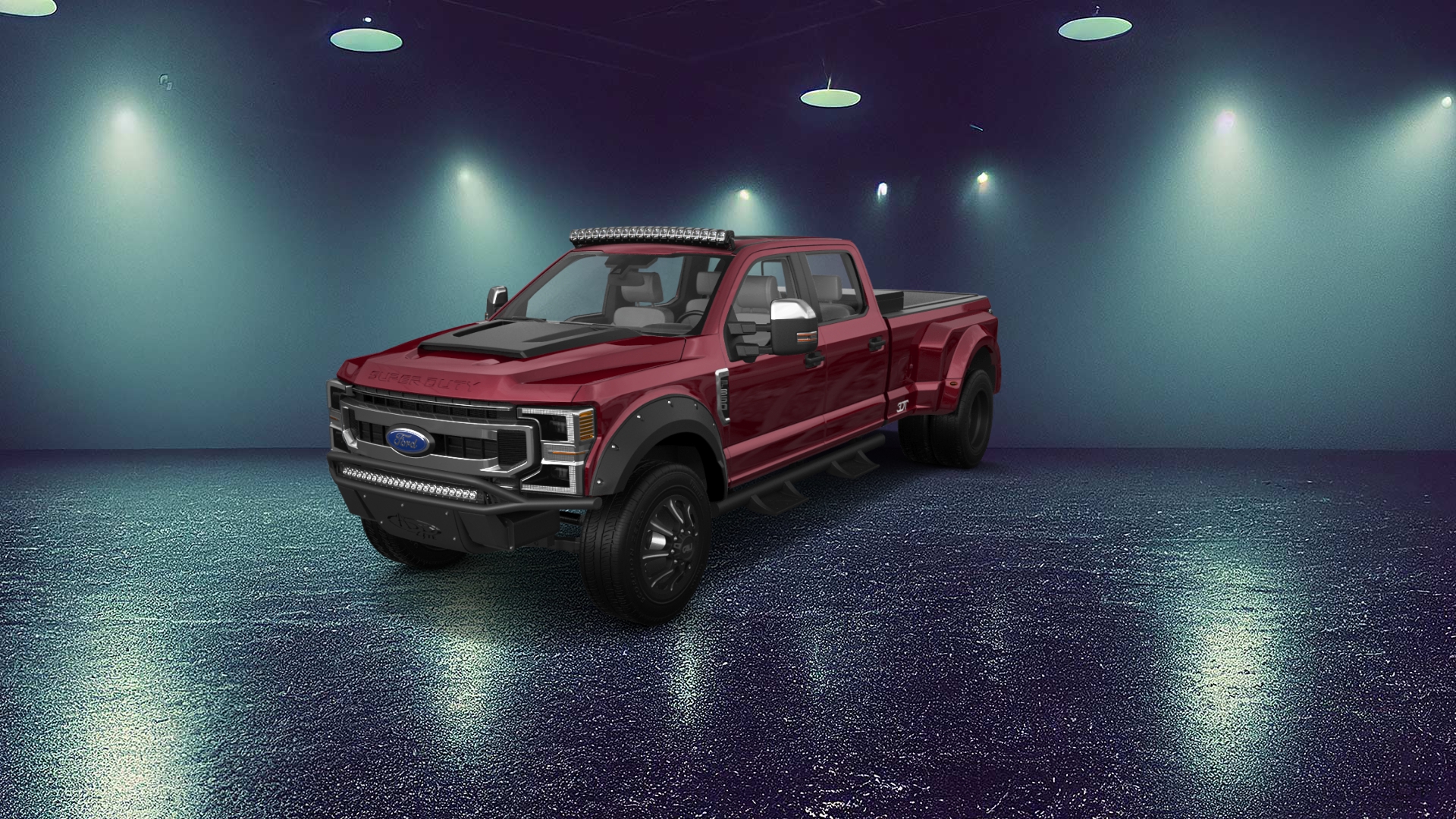 Ford F-350 DRW challenge 4 Door pickup truck 4021