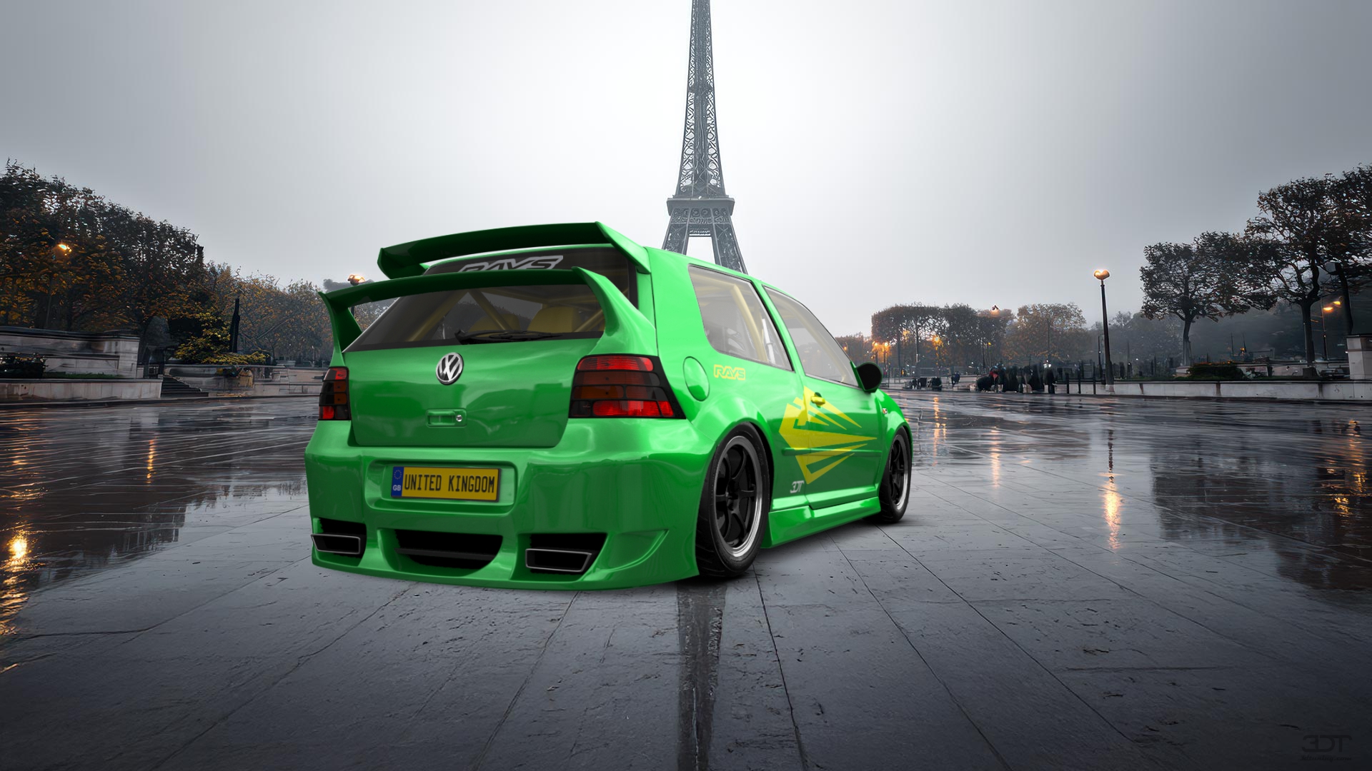 Volkswagen Golf 4 (mk4) 3 Door Hatchback 1997 tuning
