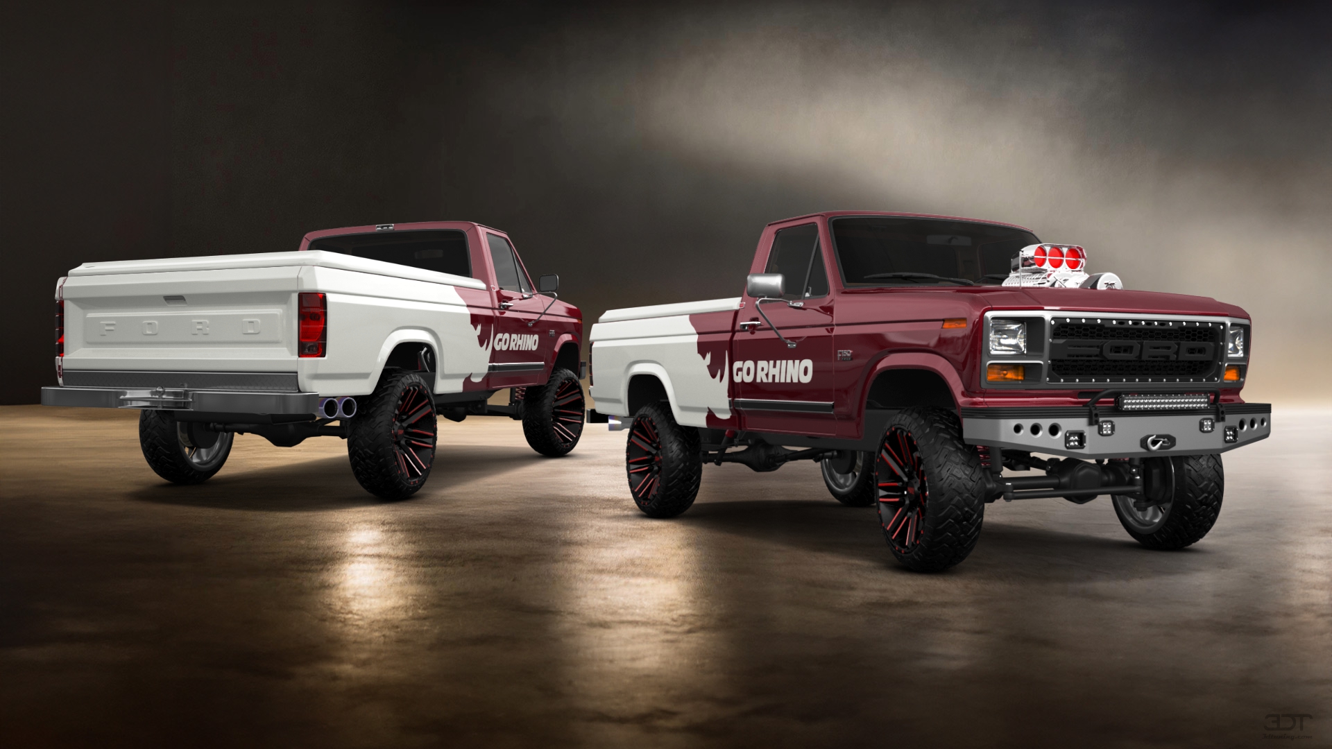 Ford F-150 2 Door pickup truck 1986 tuning