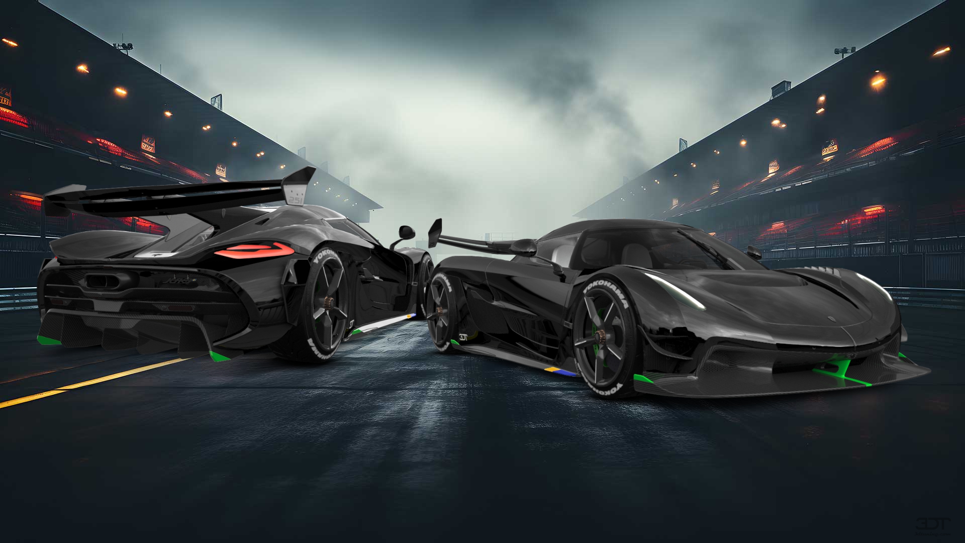Koenigsegg Jesko 2 door targa top 2020