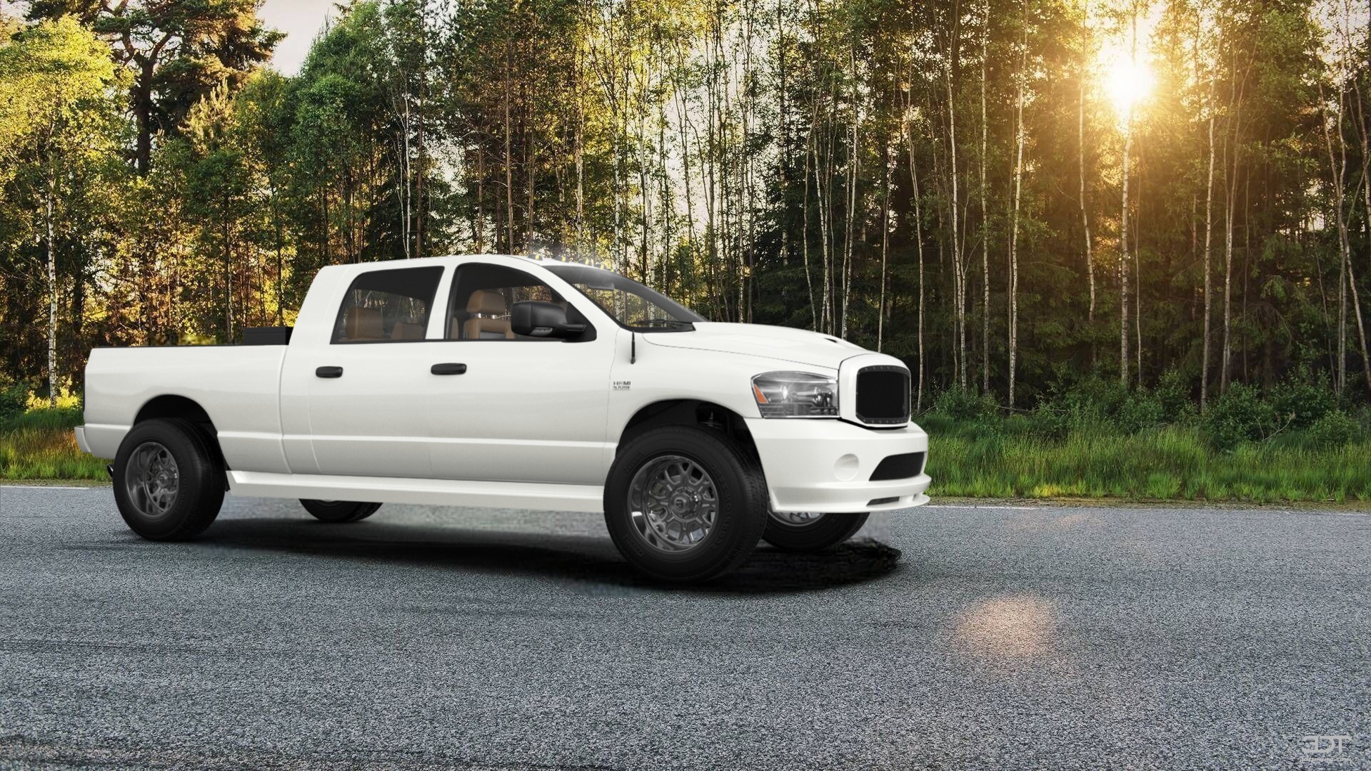 Dodge Ram 2500 4 Door pickup truck 2007 tuning