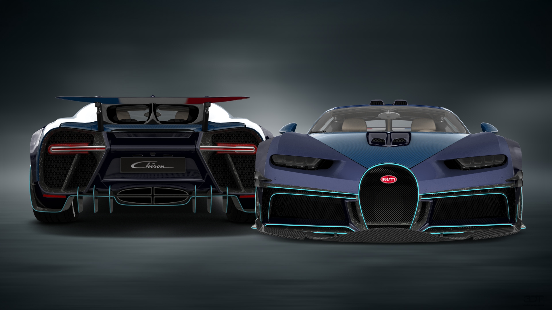 Bugatti Chiron 2 Door Coupe 2016 tuning