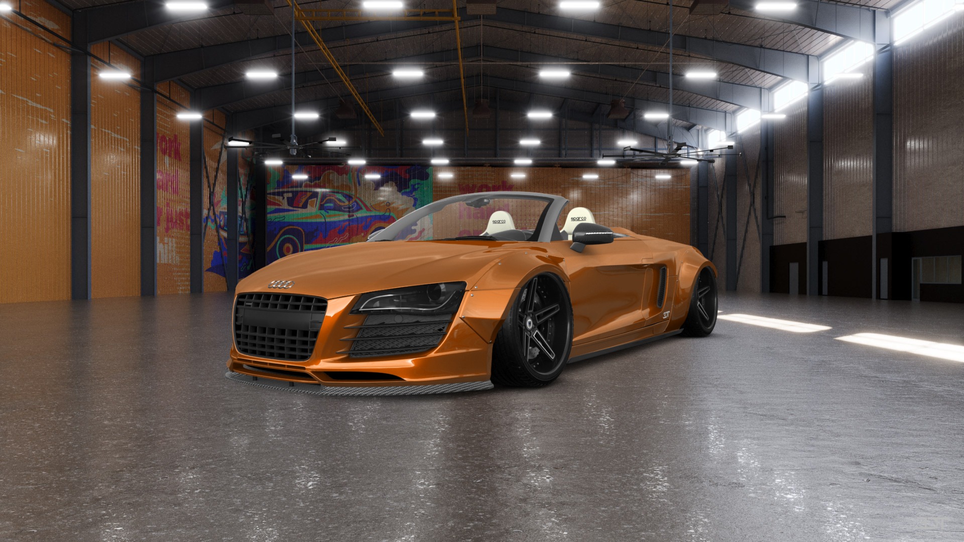 Audi R8 Spyder 2 Door Convertible 2008 tuning
