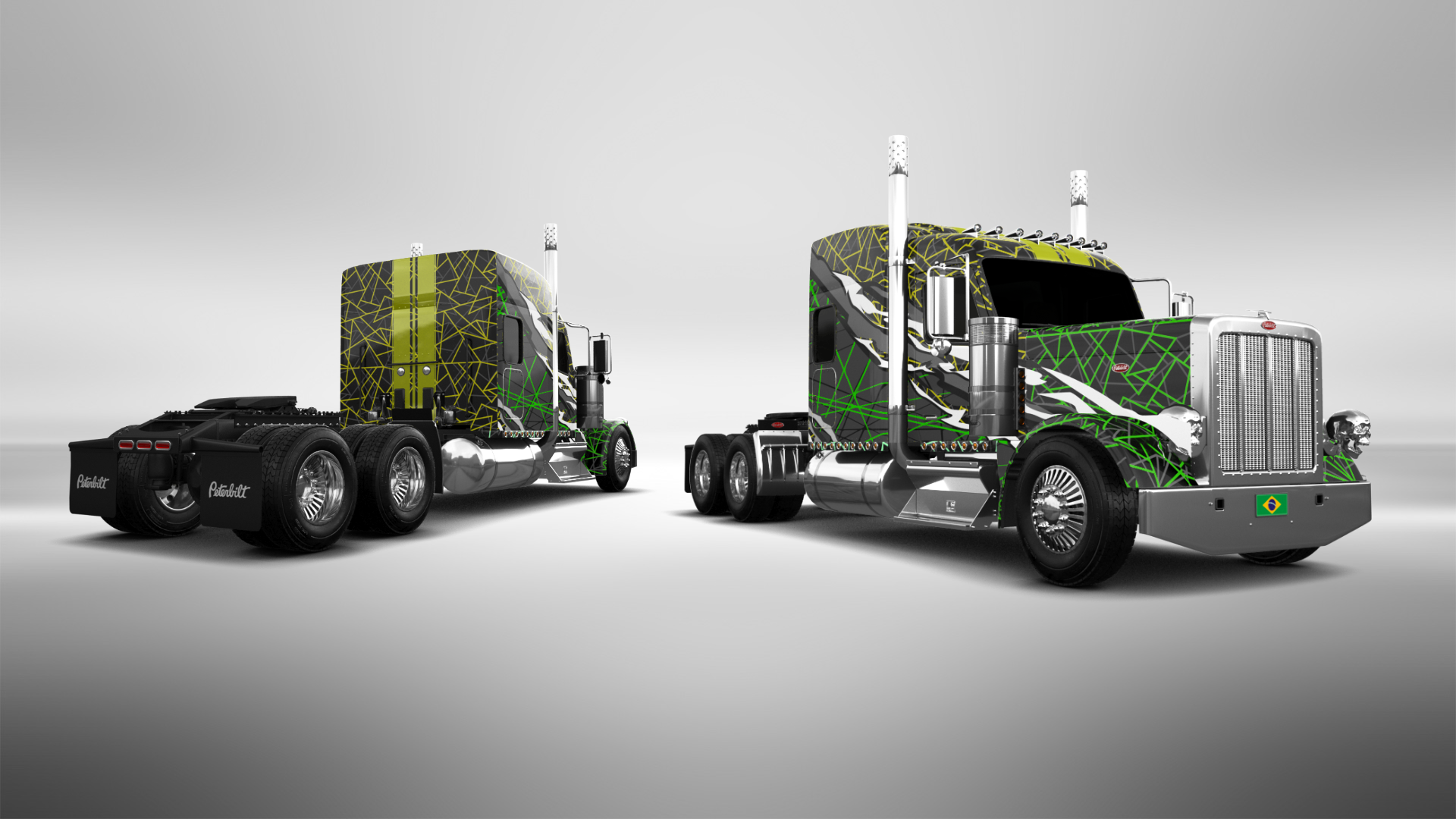 Peterbilt 589 Sleeper Cab Truck 2024 tuning