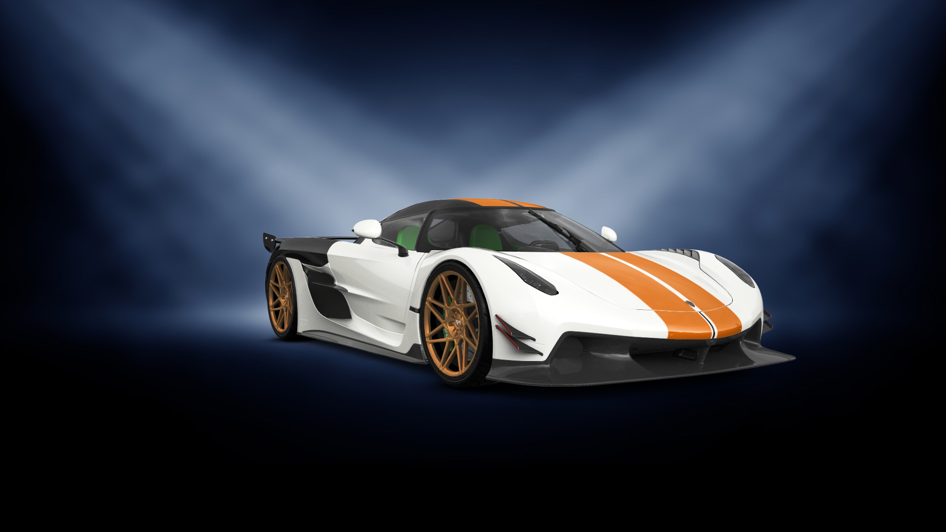 Koenigsegg Jesko 2 door targa top 2020 tuning
