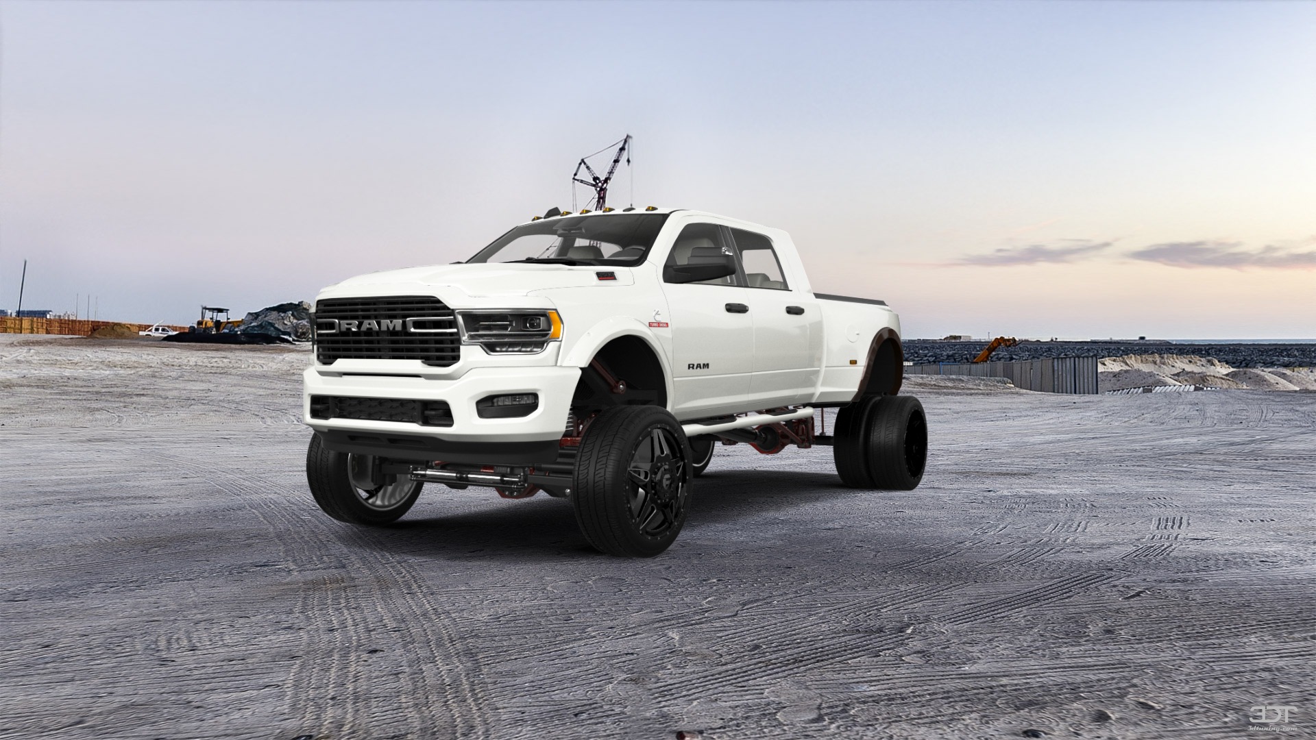Dodge Ram 3500 4 Door pickup truck 2020 tuning
