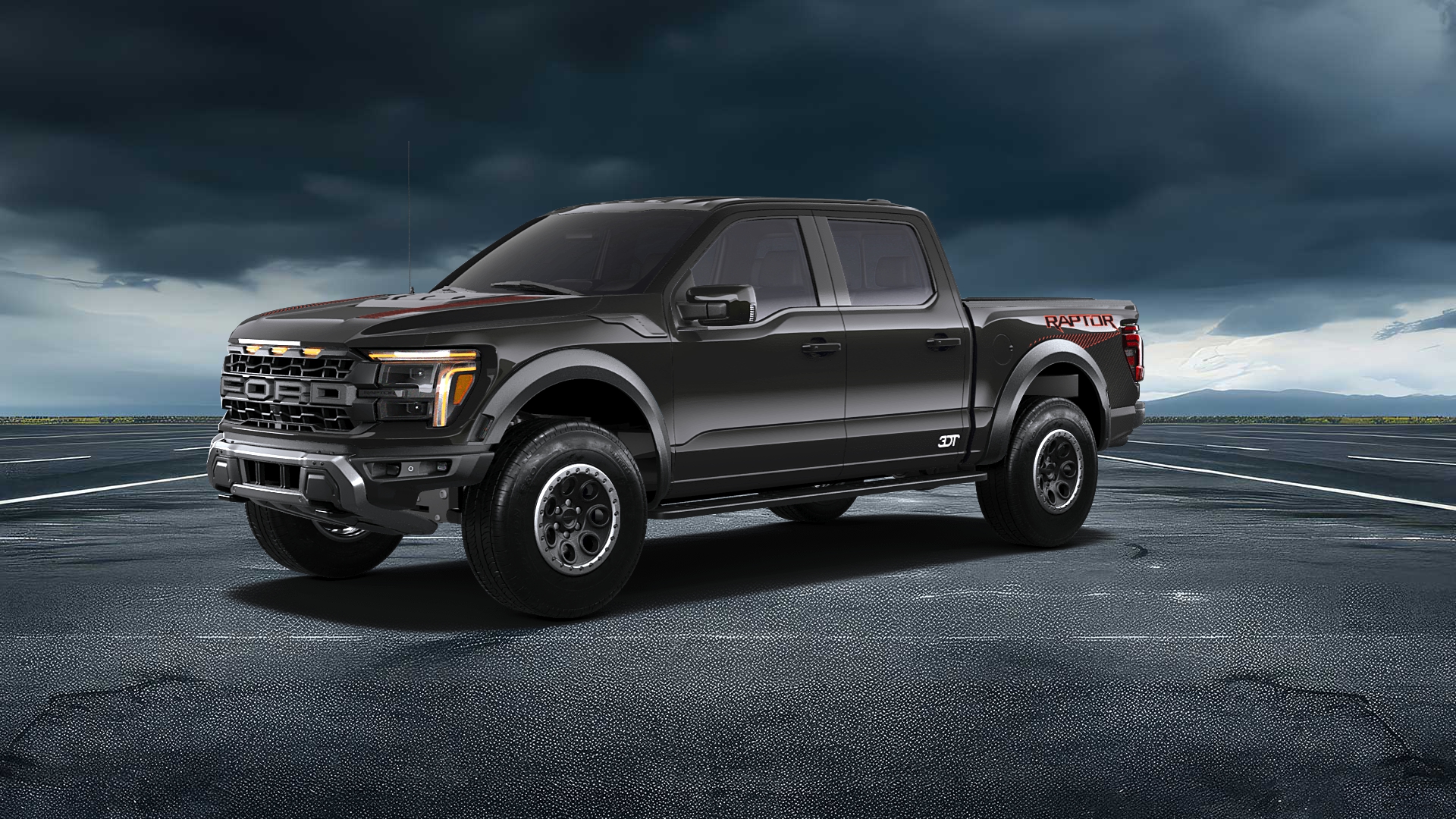 Ford F-150 Raptor 4 Door pickup truck 2024 tuning