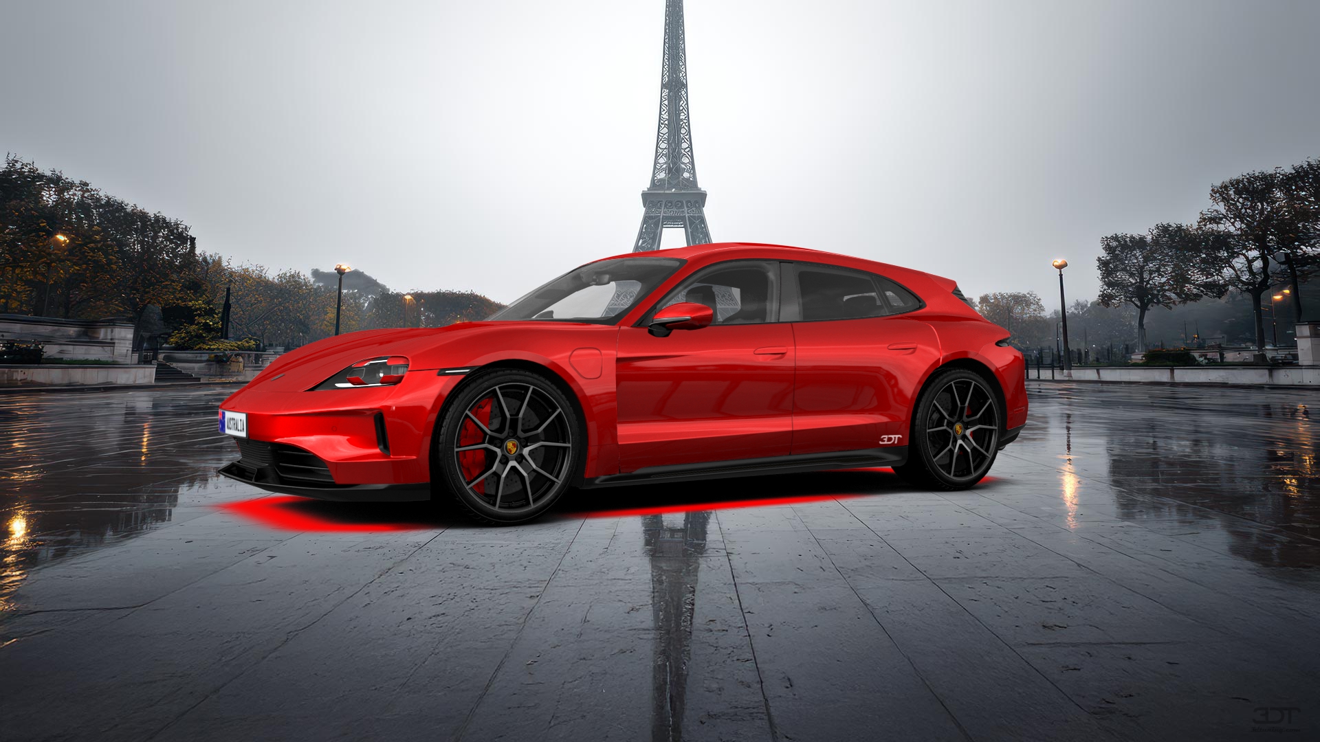 Porsche Taycan Sport Turismo Shooting Brake 2019 tuning
