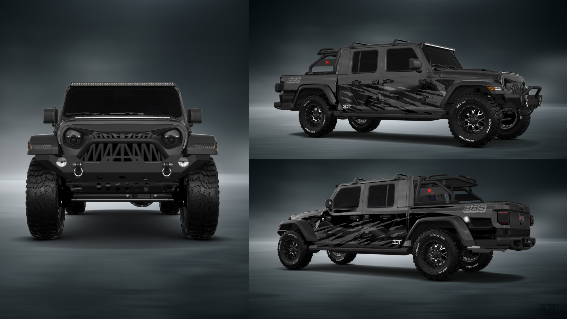 Jeep Gladiator JT Pickup Truck 2020 tuning