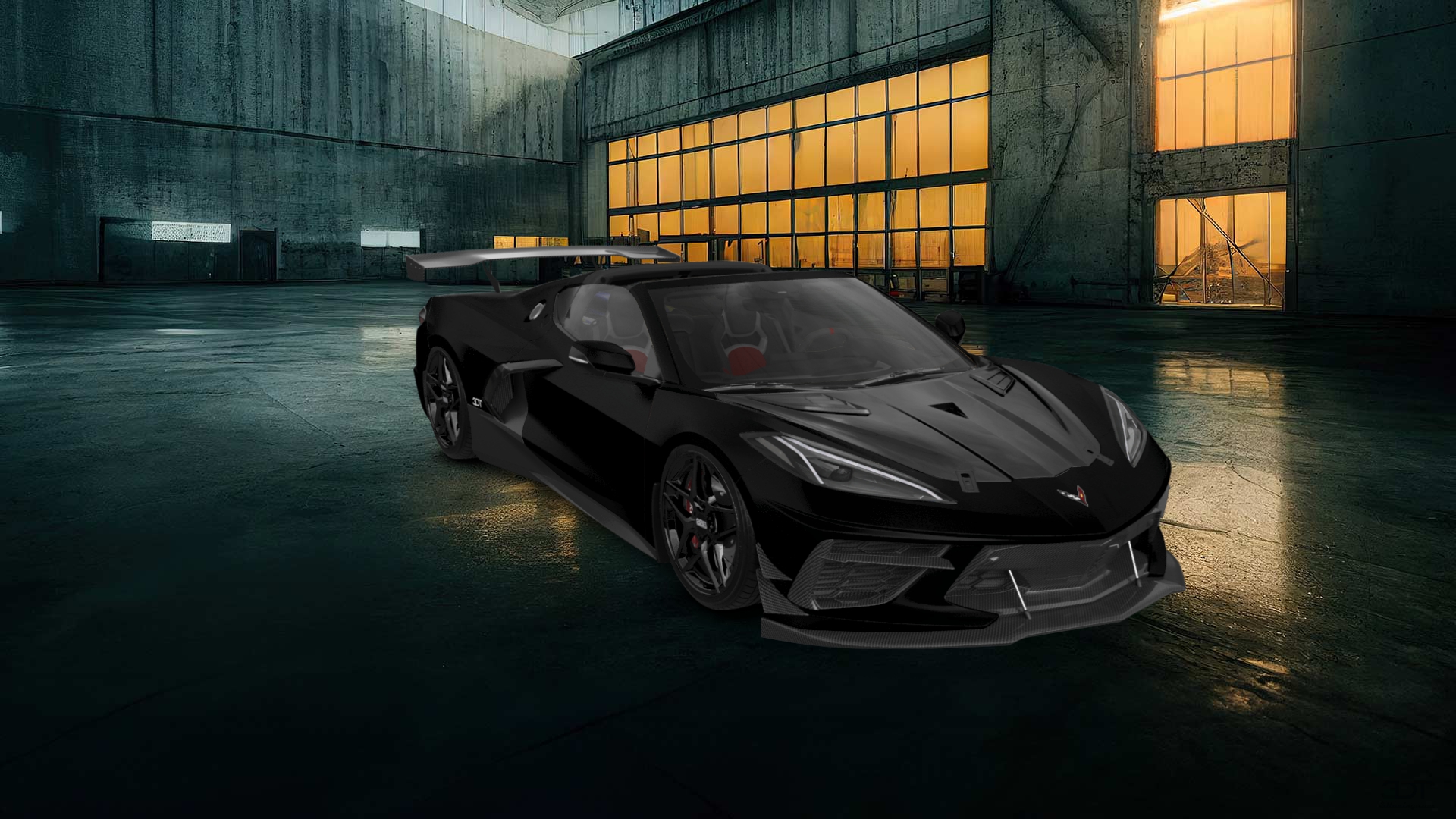 Chevrolet Corvette 2 door targa top 2020 tuning