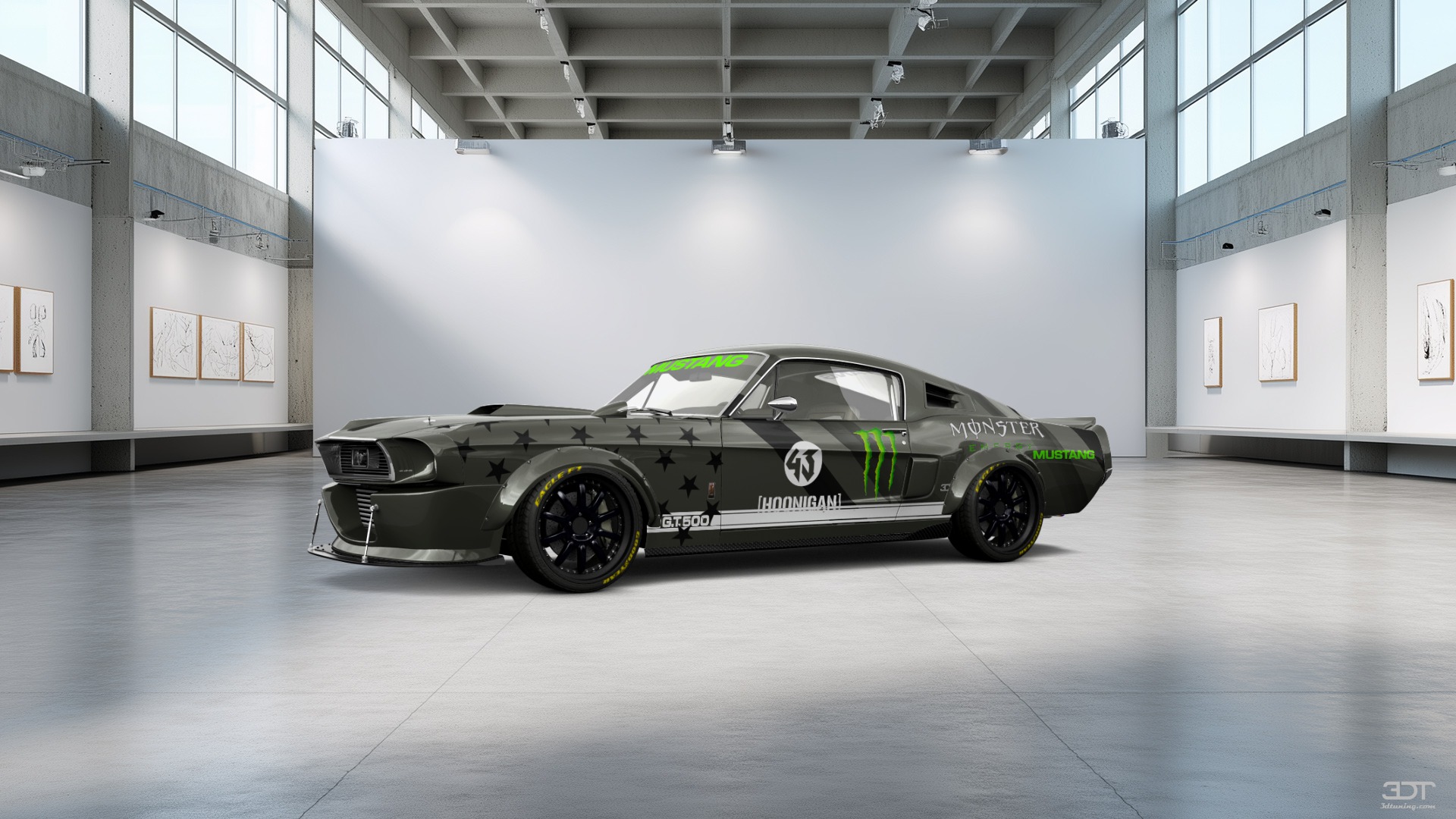 Mustang GT500 2 Door Coupe 1968 tuning