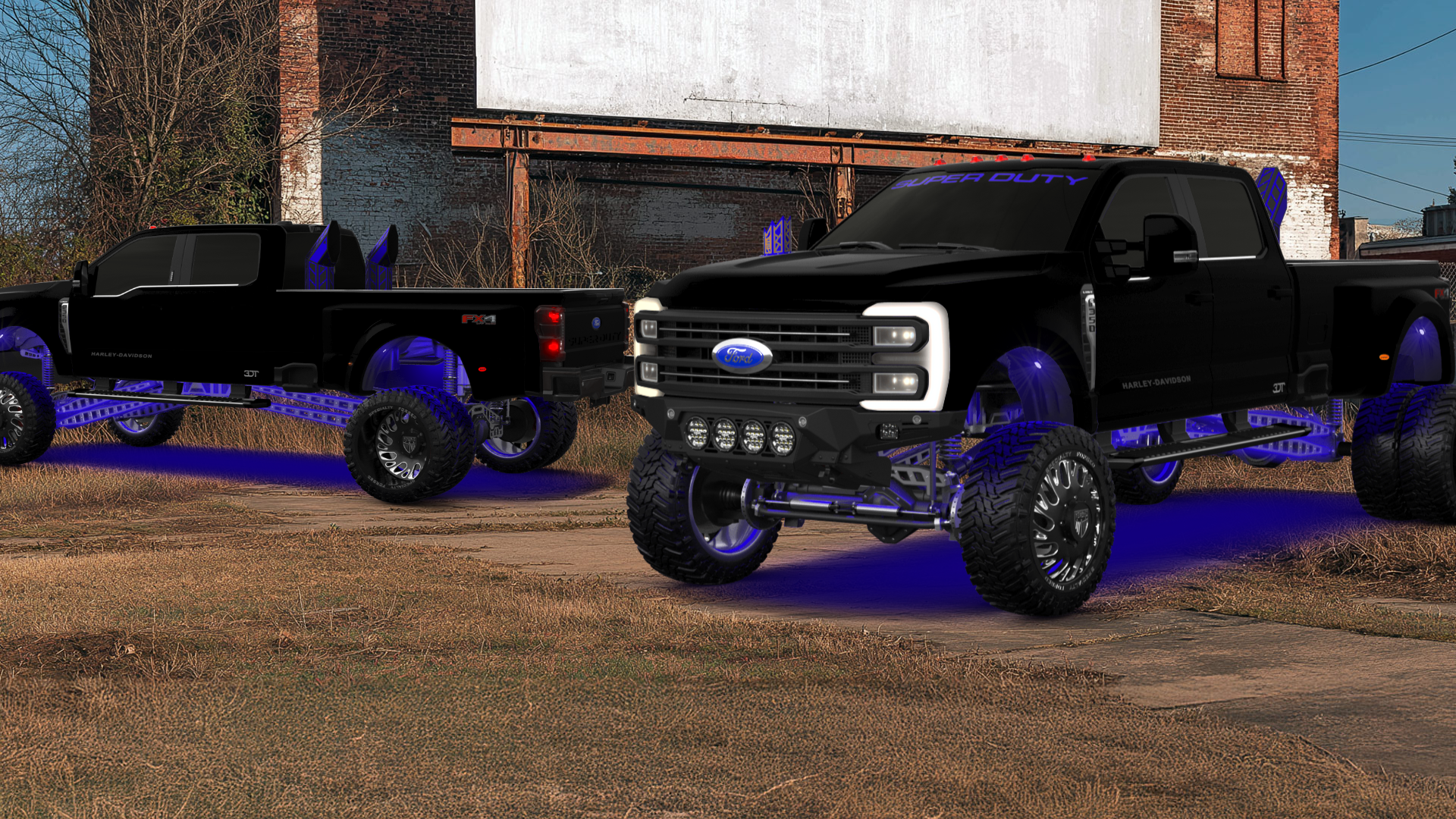 Ford F-350 DRW Crew Cab 4 Door pickup truck 2023 tuning