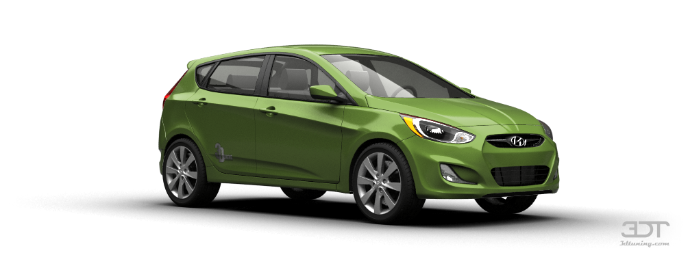 Tuning Hyundai Accent 5 Door Hatchback 2012
