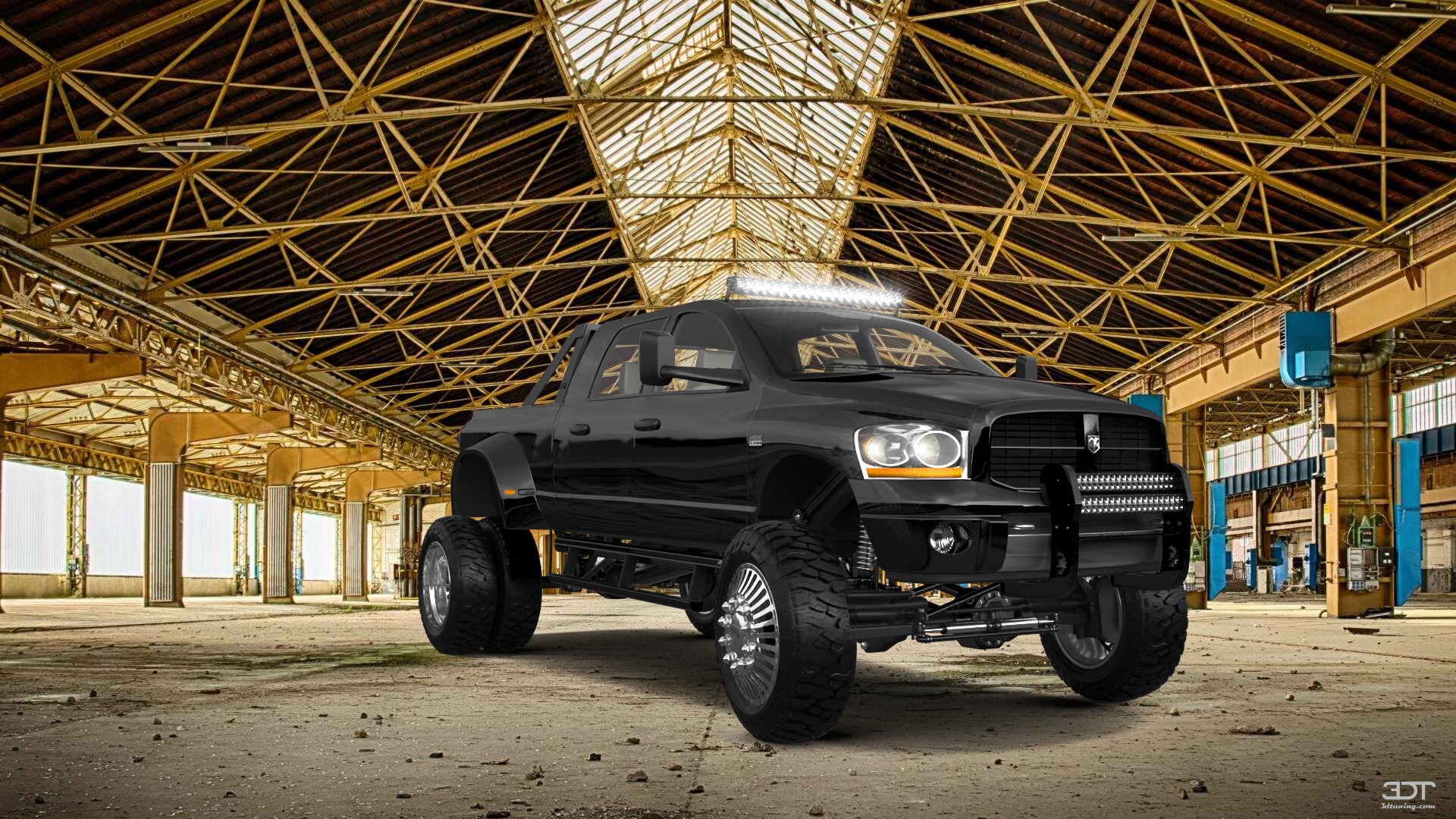 Dodge Ram 3500 Dually 4 Door pickup truck 2007 tuning