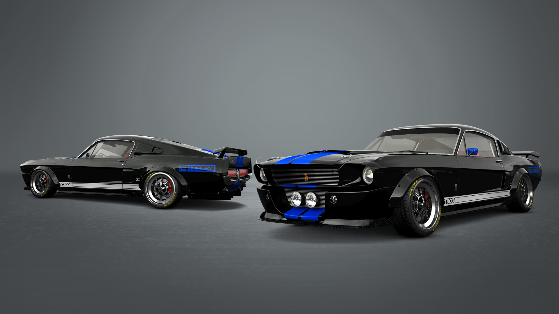 Tuning Mustang GT500 2 Door Coupe 1968